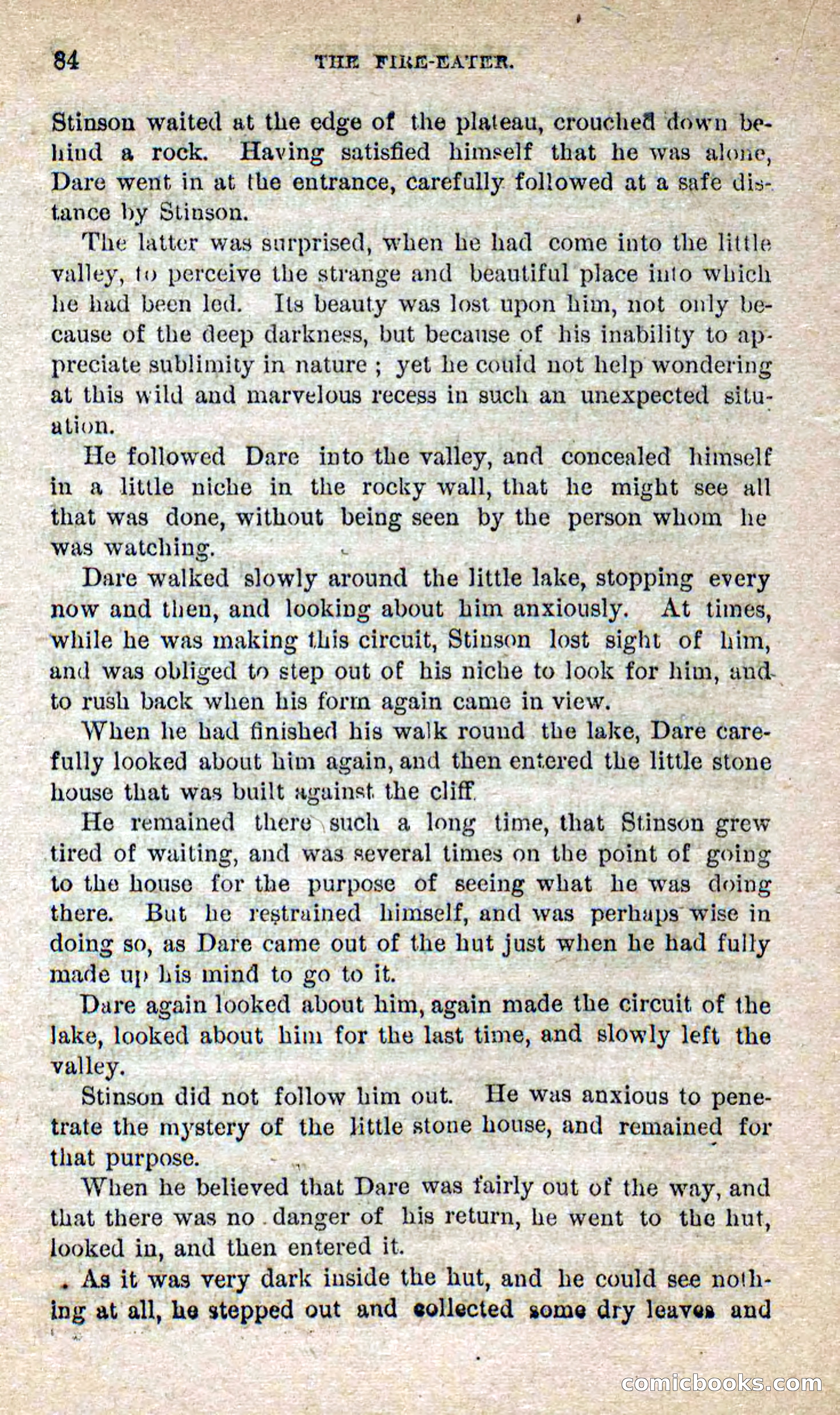 Beadle's Dime Novels No. 251: The Fire-Eater — page 82 of 100