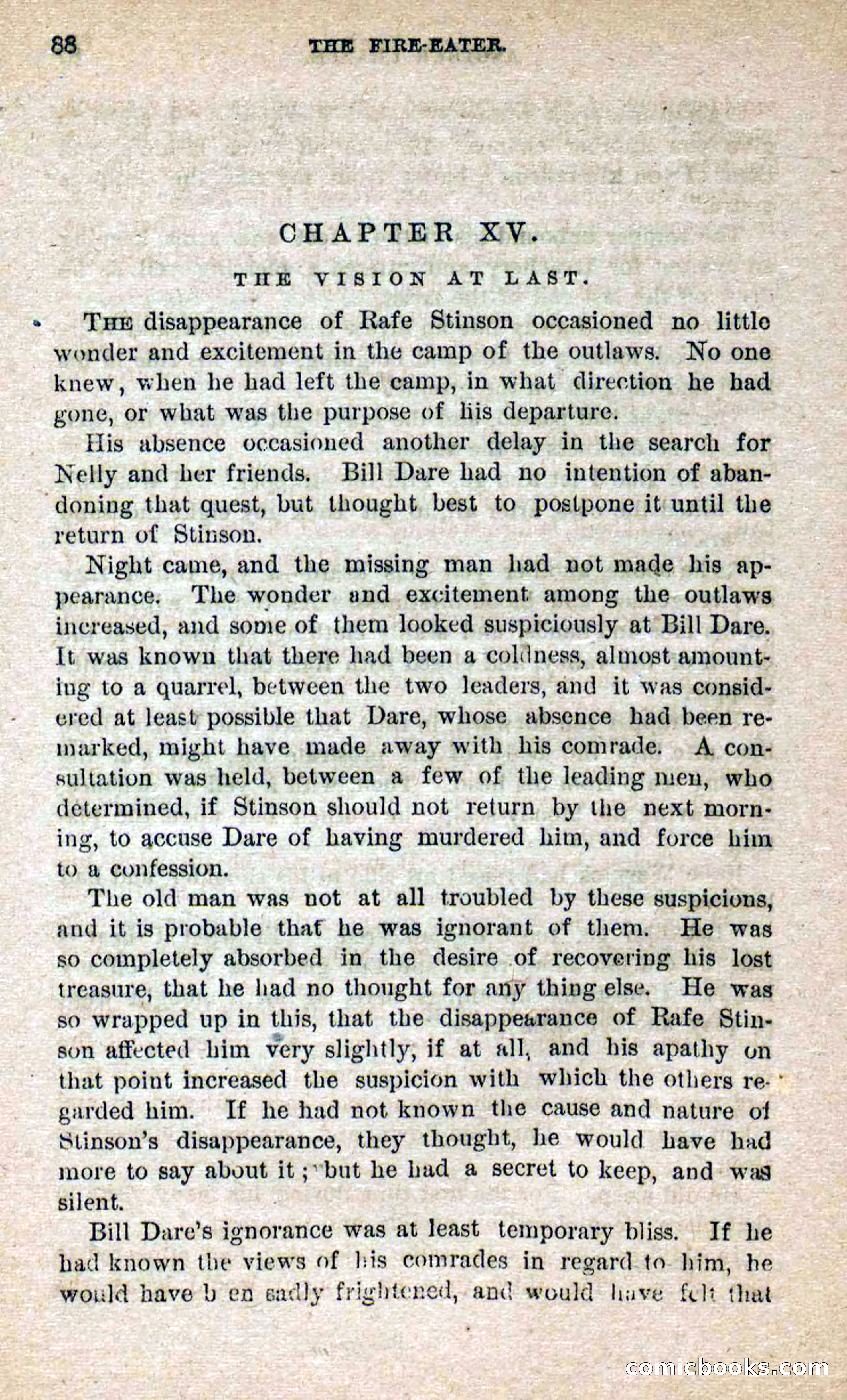 Beadle's Dime Novels No. 251: The Fire-Eater — page 86 of 100