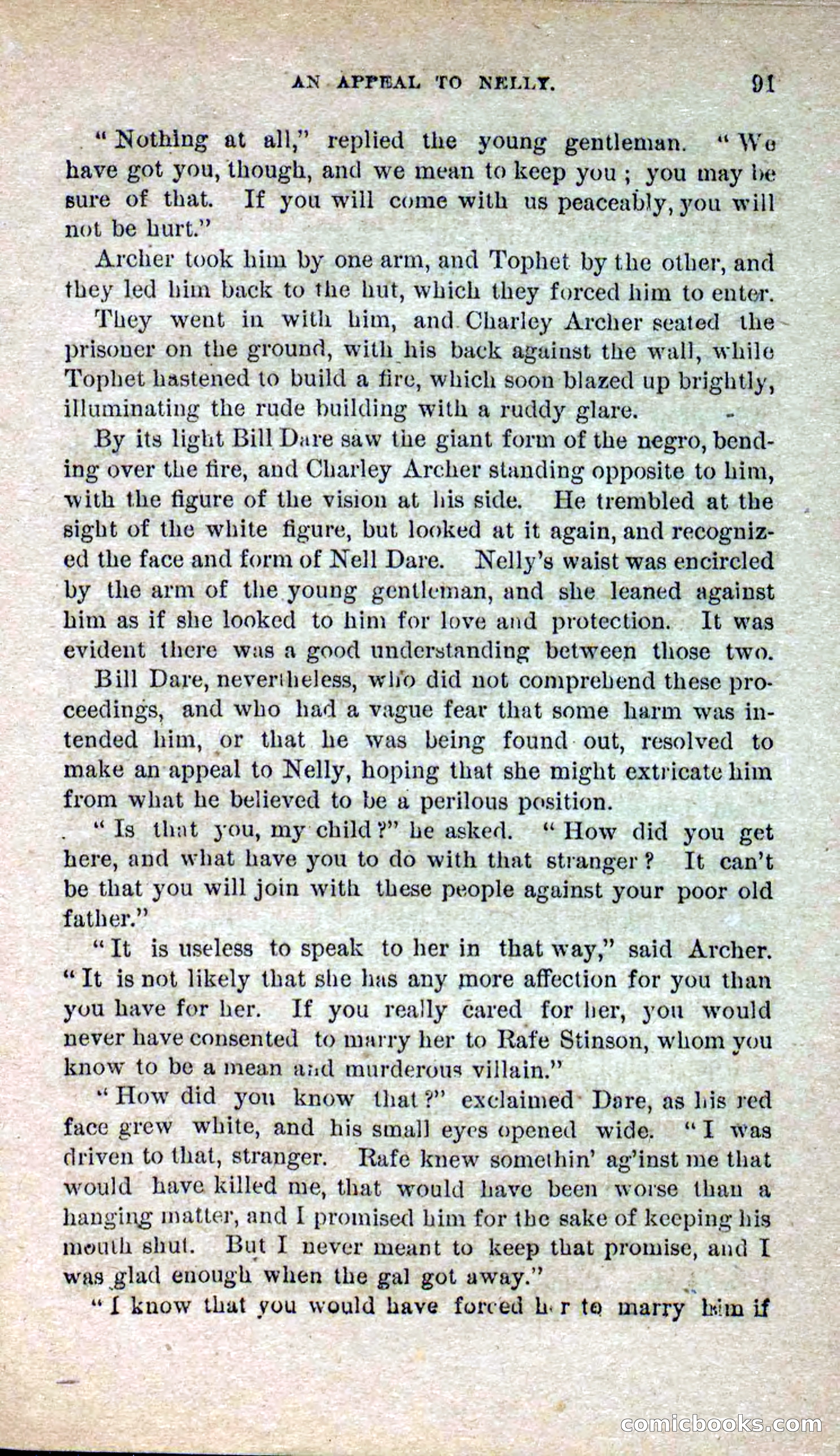 Beadle's Dime Novels No. 251: The Fire-Eater — page 89 of 100