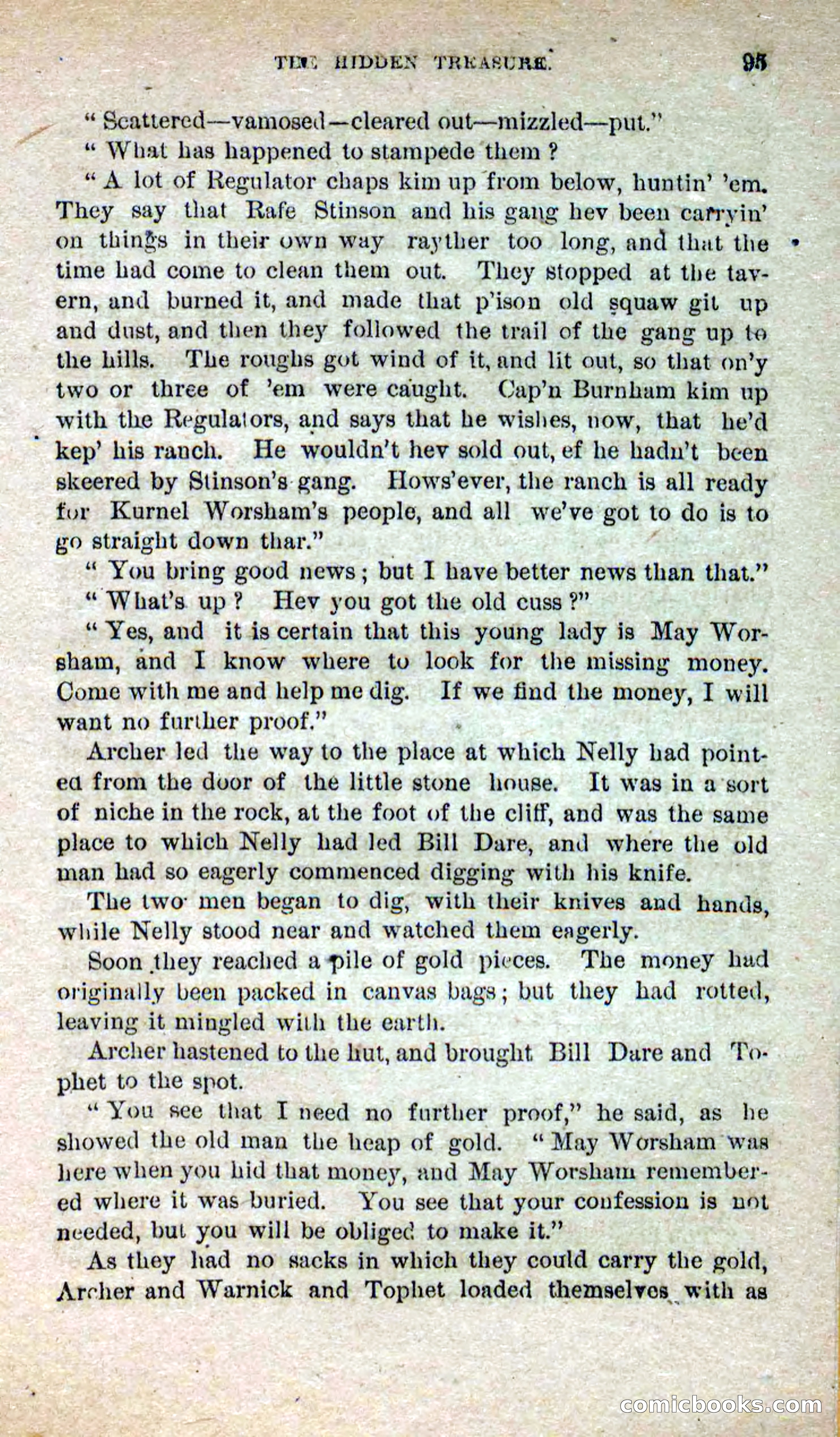 Beadle's Dime Novels No. 251: The Fire-Eater — page 93 of 100