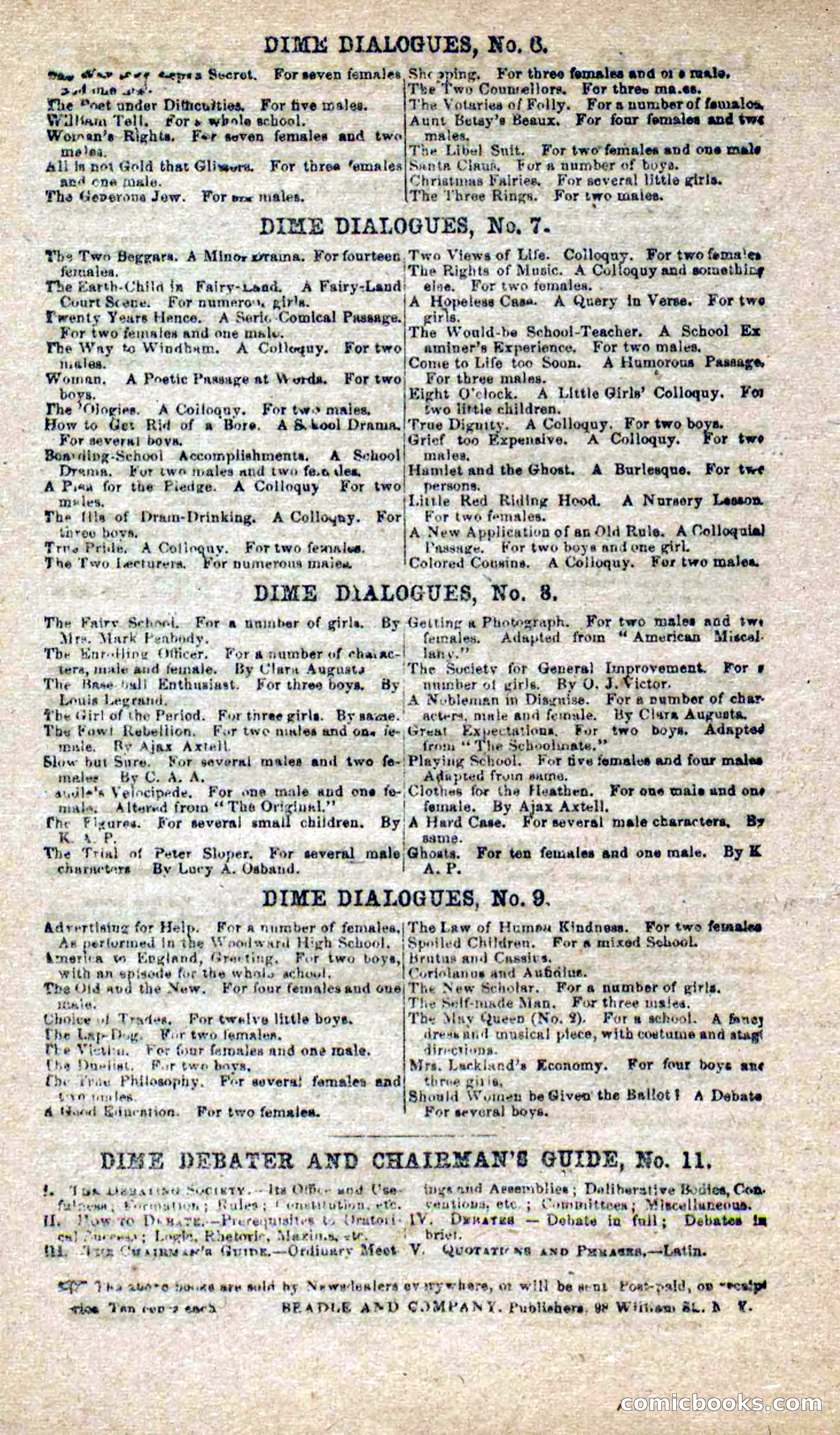 Beadle's Dime Novels No. 251: The Fire-Eater — page 98 of 100