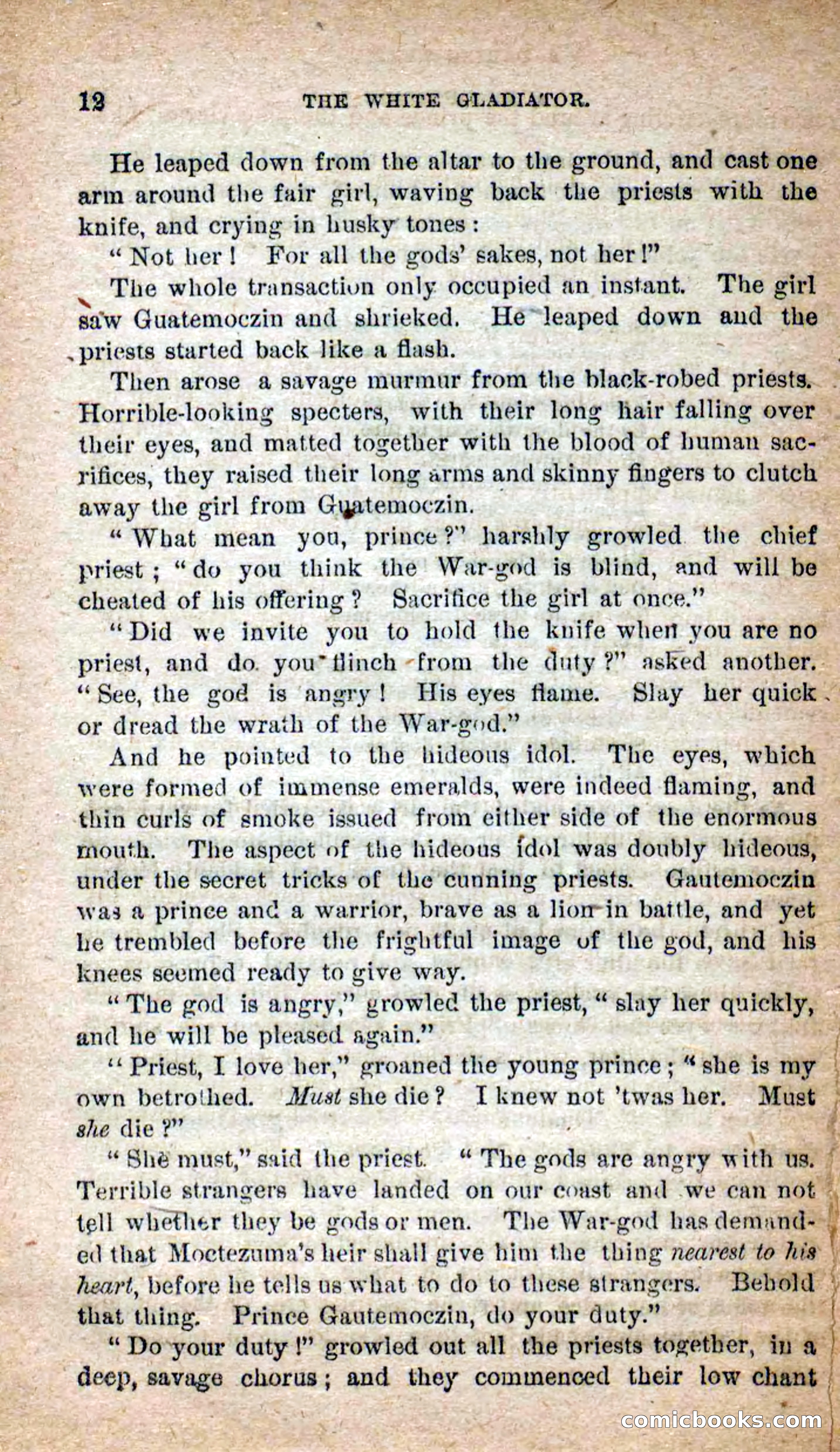 Beadle's Dime Novels No. 253: The White Gladiator — page 8 of 100