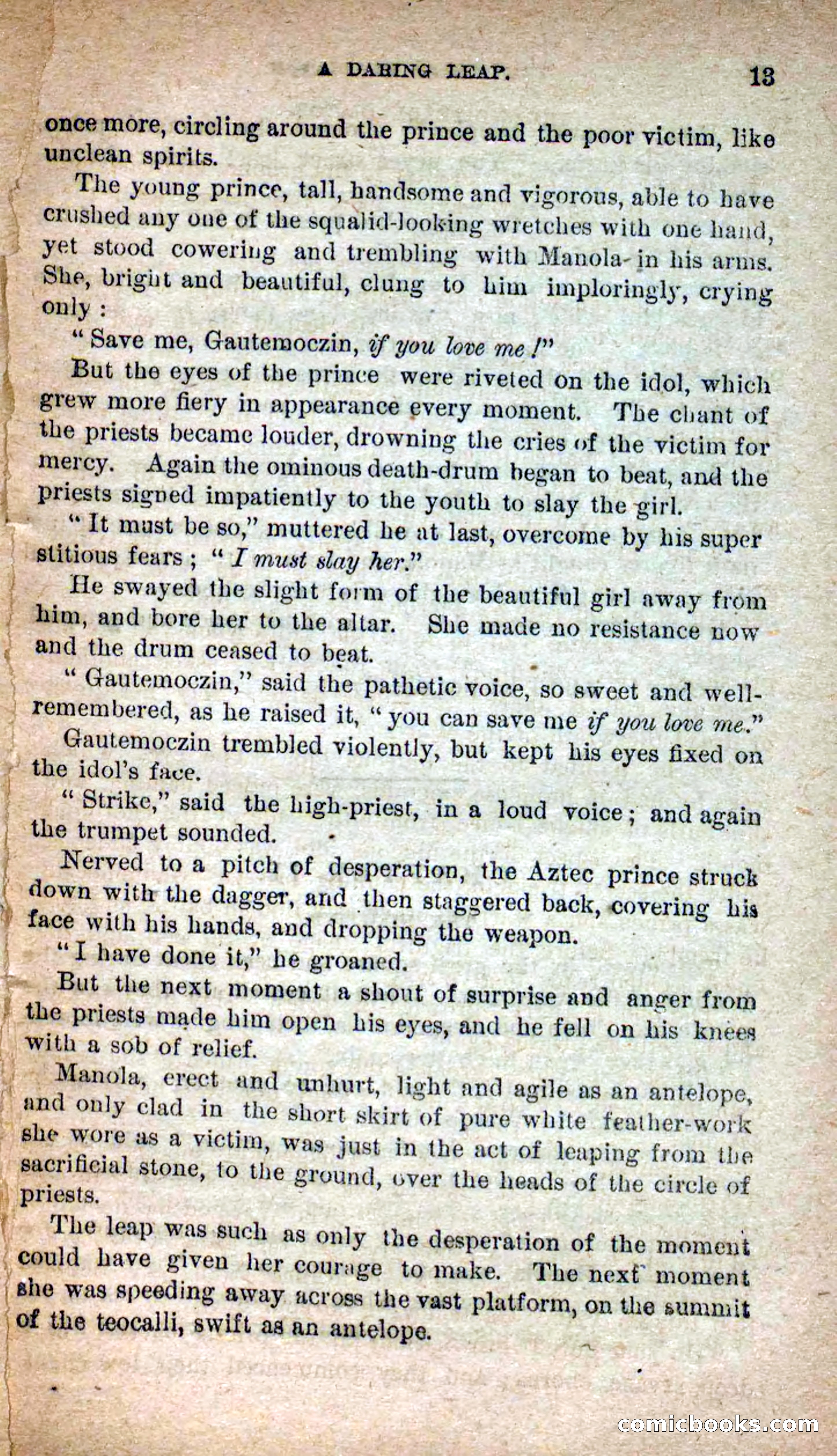 Beadle's Dime Novels No. 253: The White Gladiator — page 9 of 100