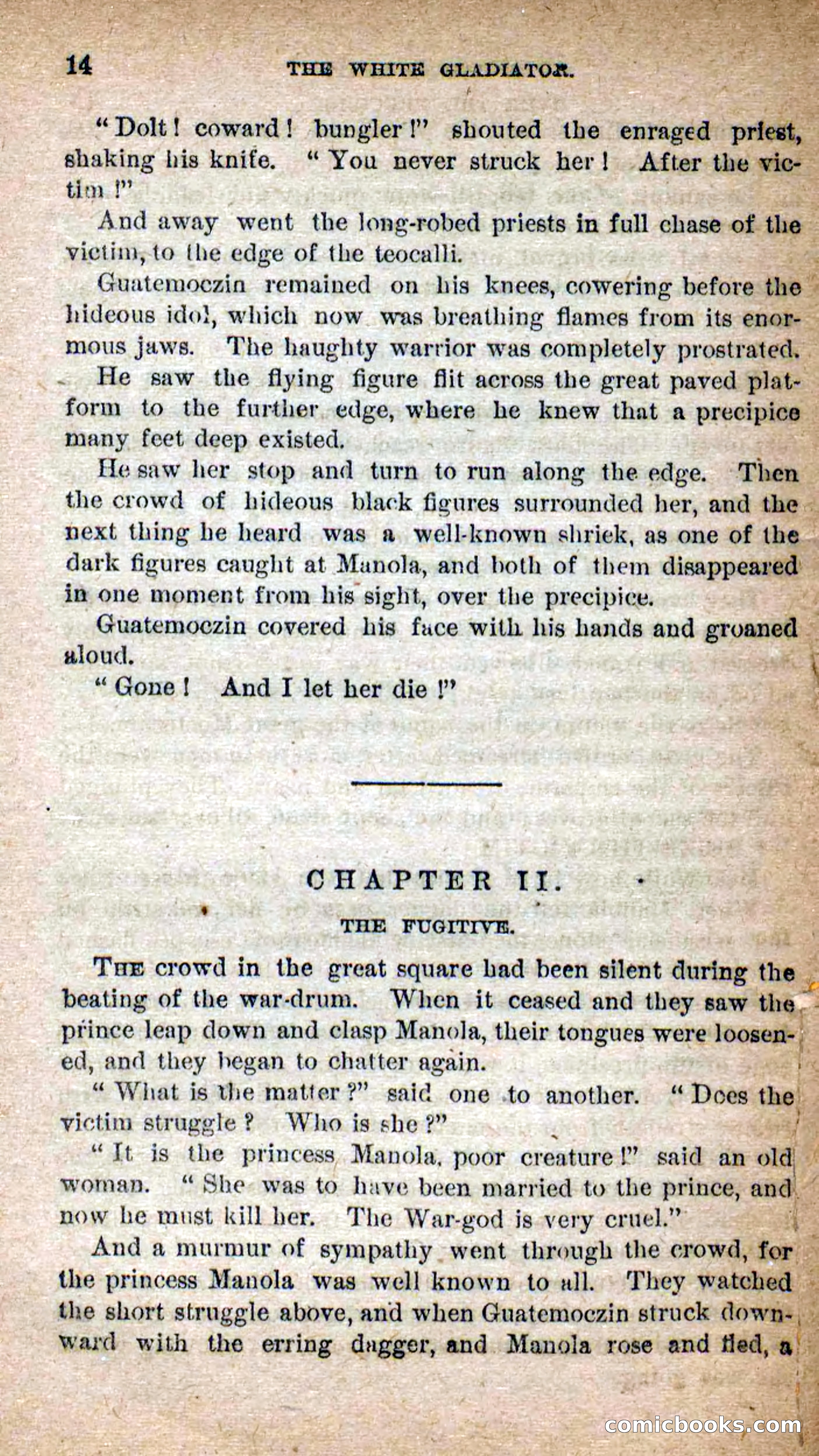 Beadle's Dime Novels No. 253: The White Gladiator — page 10 of 100