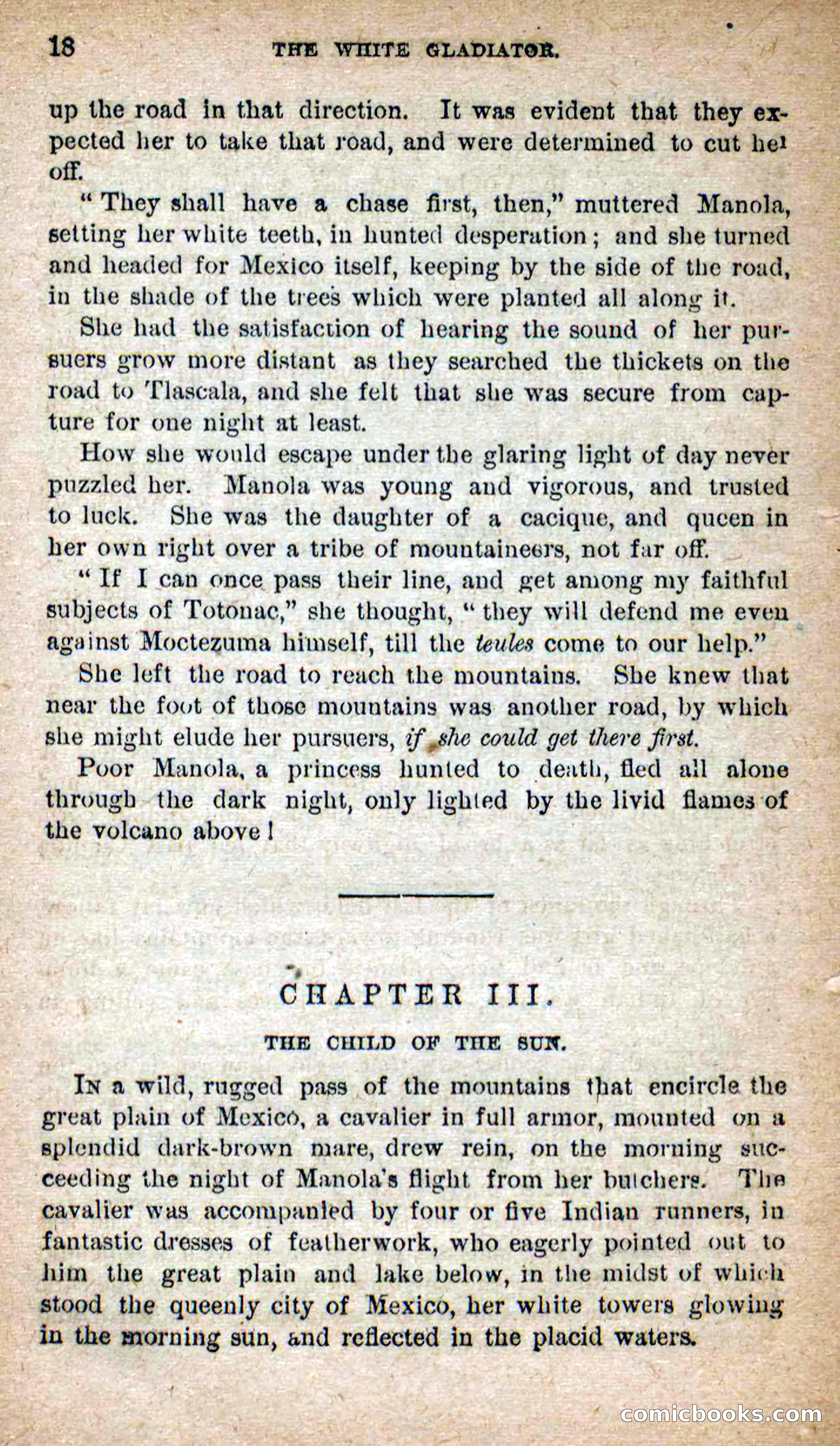 Beadle's Dime Novels No. 253: The White Gladiator — page 14 of 100