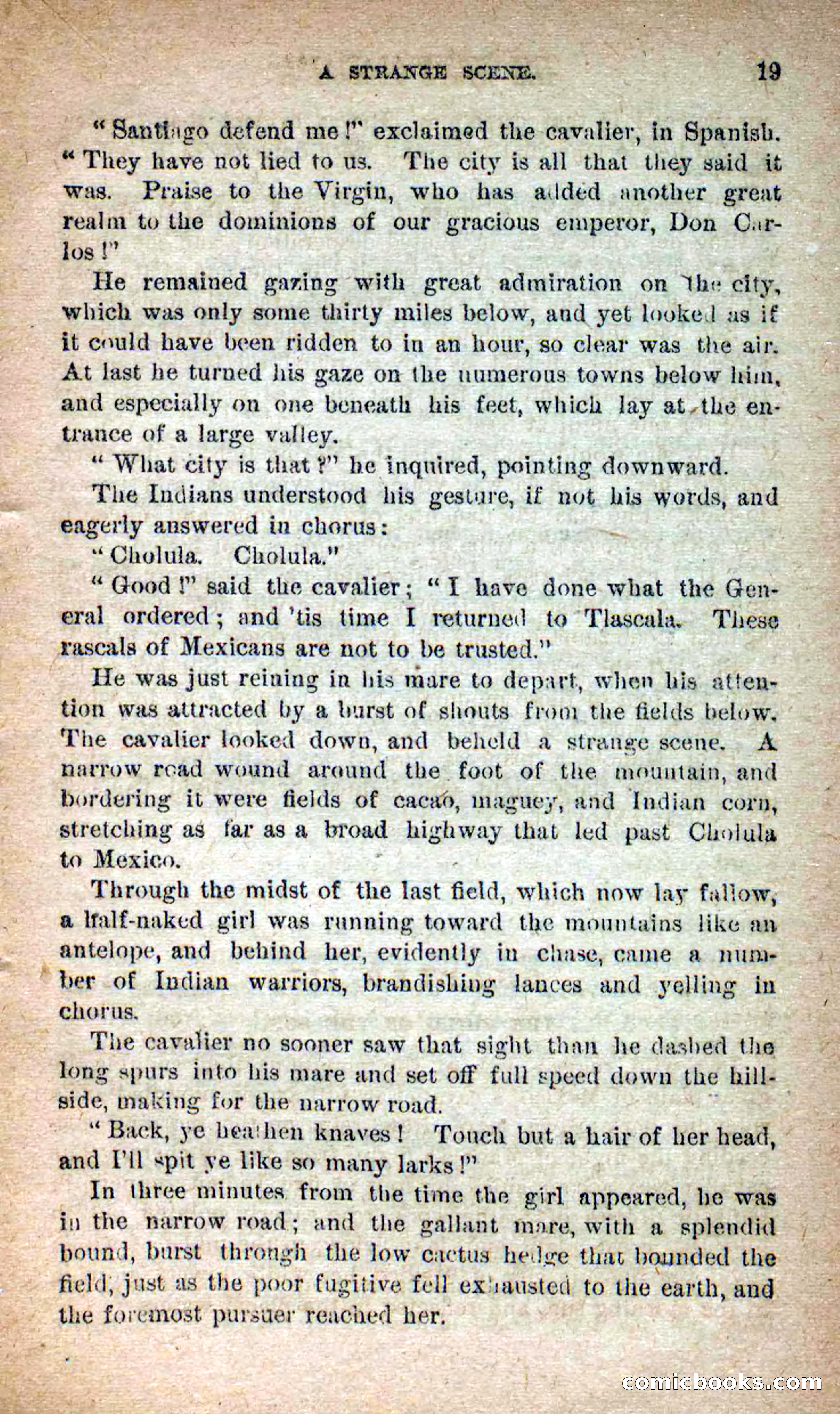 Beadle's Dime Novels No. 253: The White Gladiator — page 15 of 100