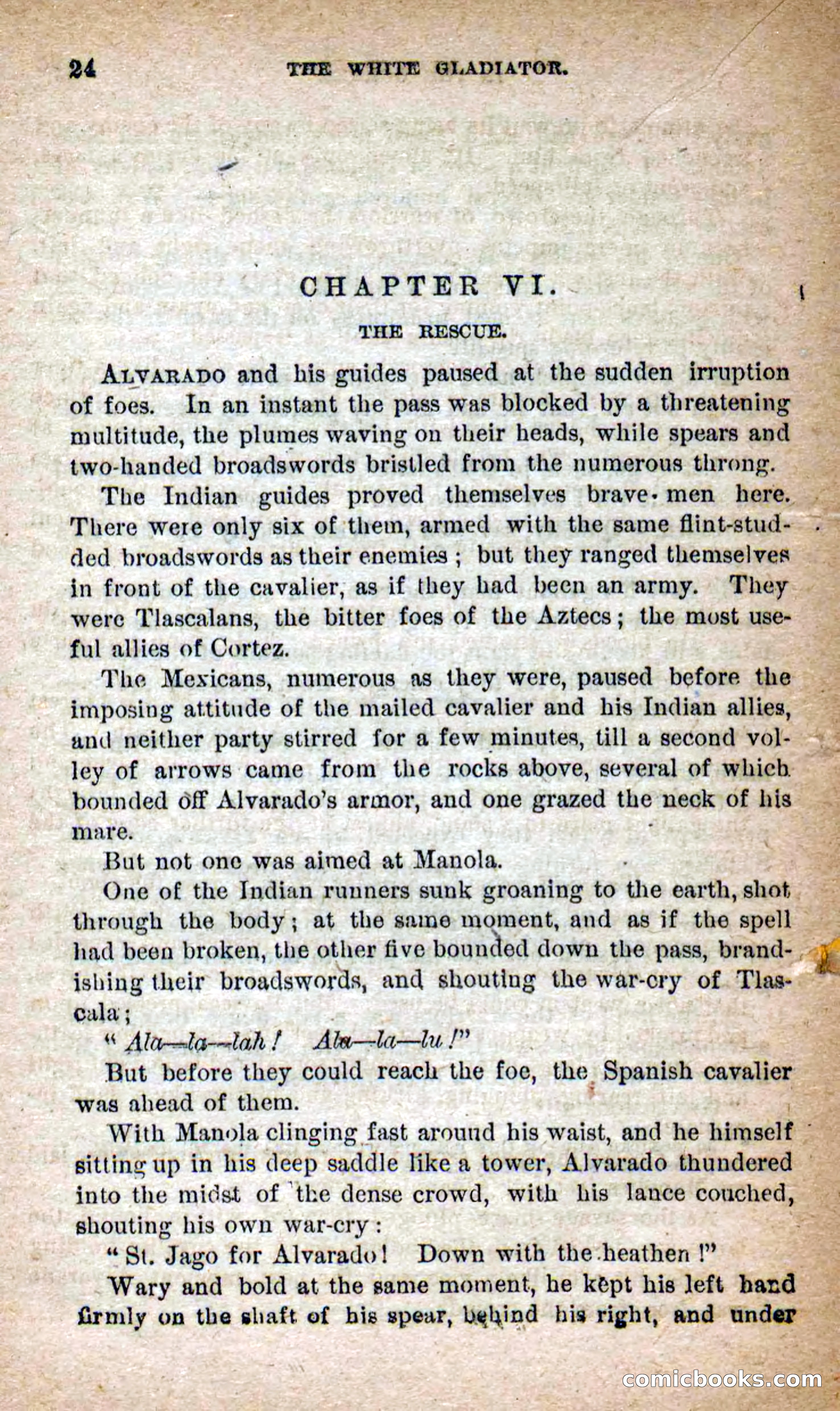 Beadle's Dime Novels No. 253: The White Gladiator — page 20 of 100