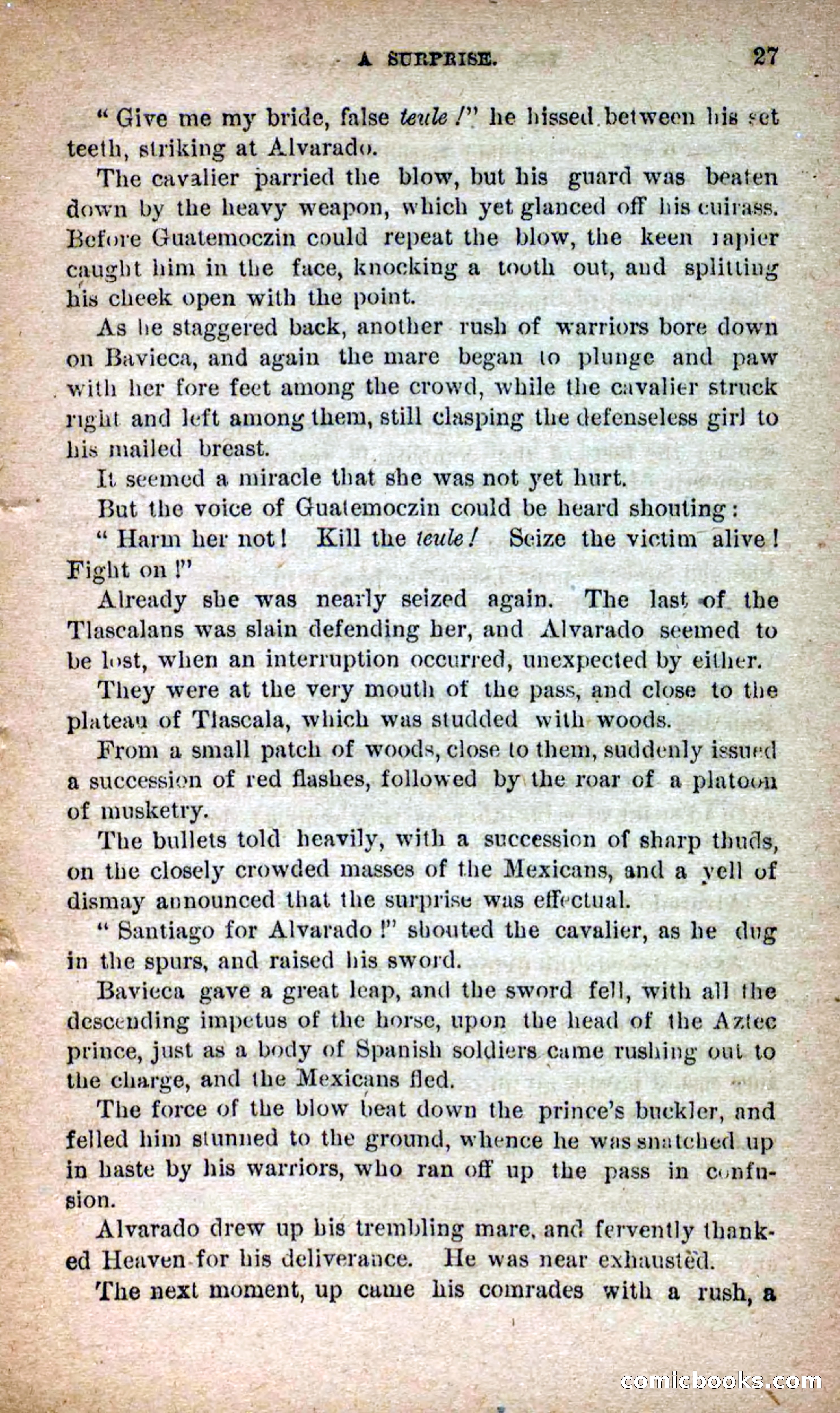 Beadle's Dime Novels No. 253: The White Gladiator — page 23 of 100