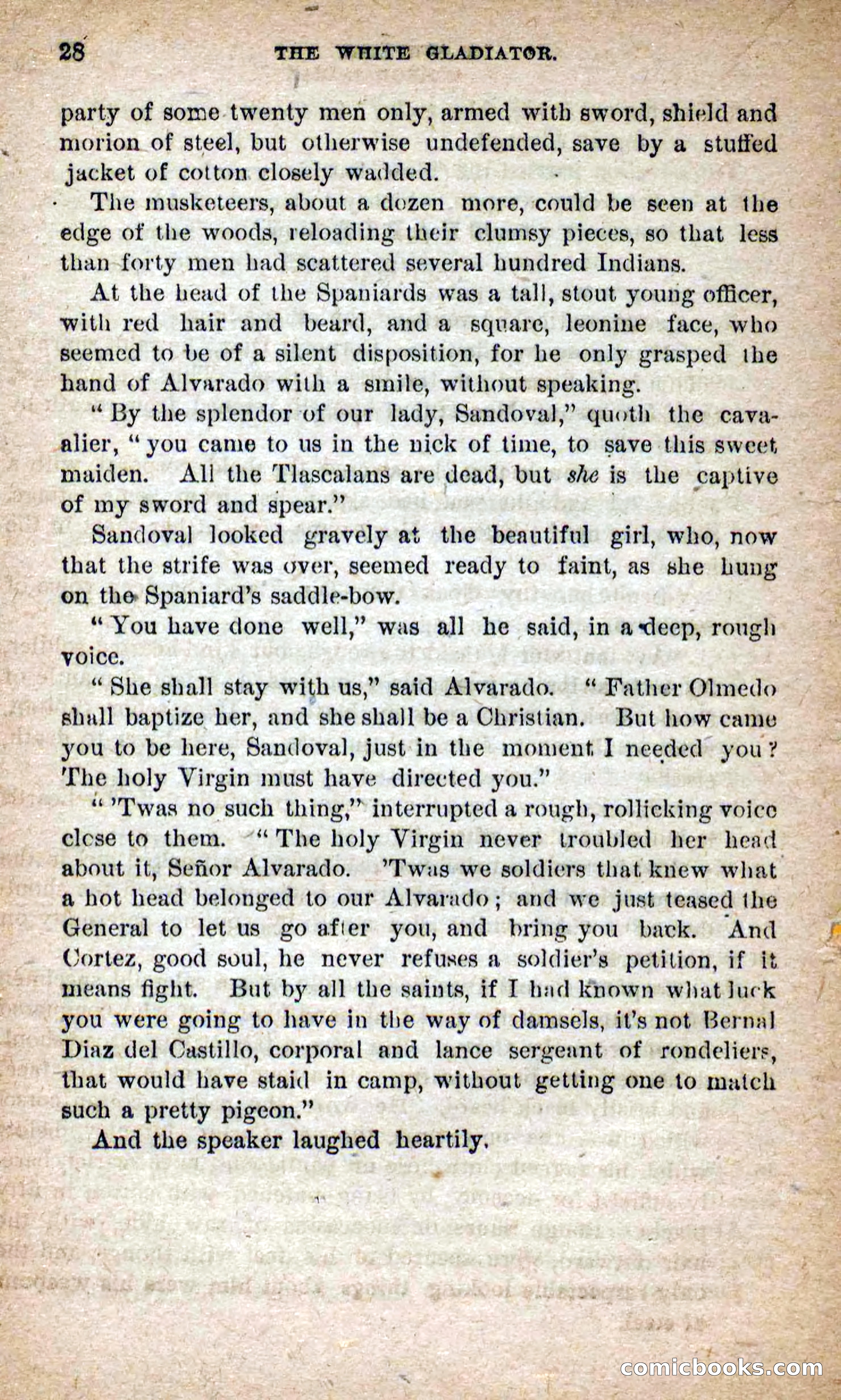 Beadle's Dime Novels No. 253: The White Gladiator — page 24 of 100