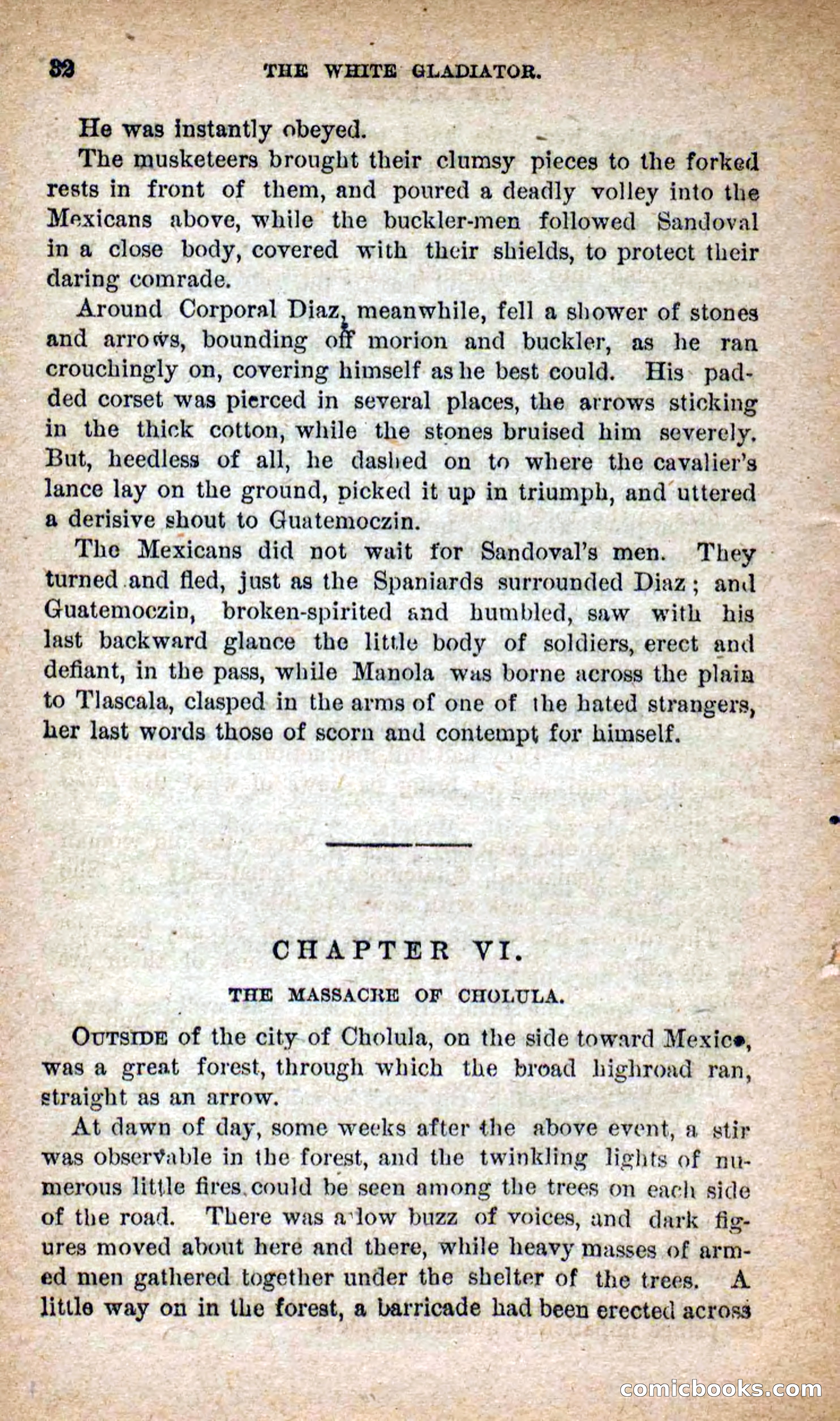 Beadle's Dime Novels No. 253: The White Gladiator — page 28 of 100