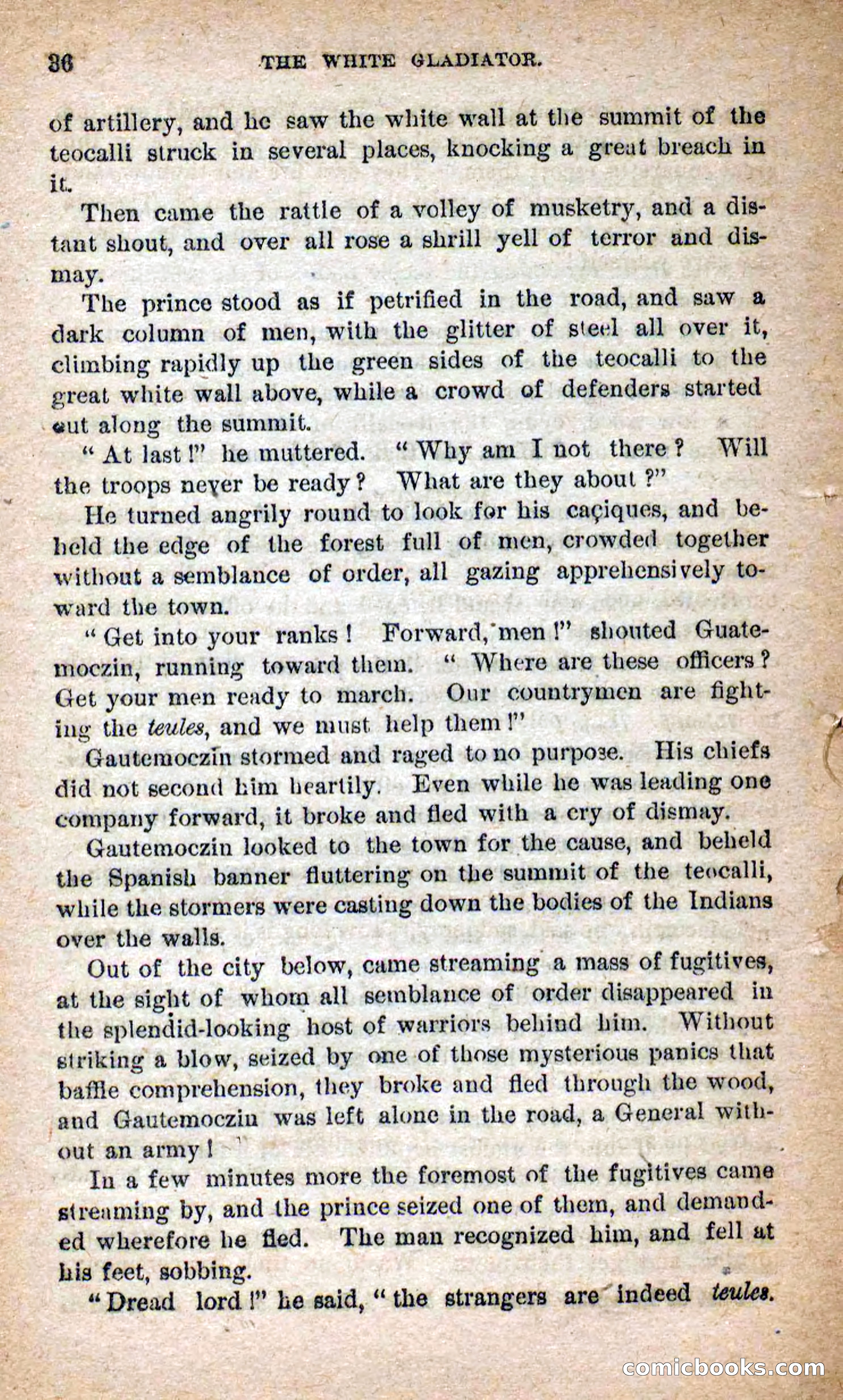 Beadle's Dime Novels No. 253: The White Gladiator — page 32 of 100