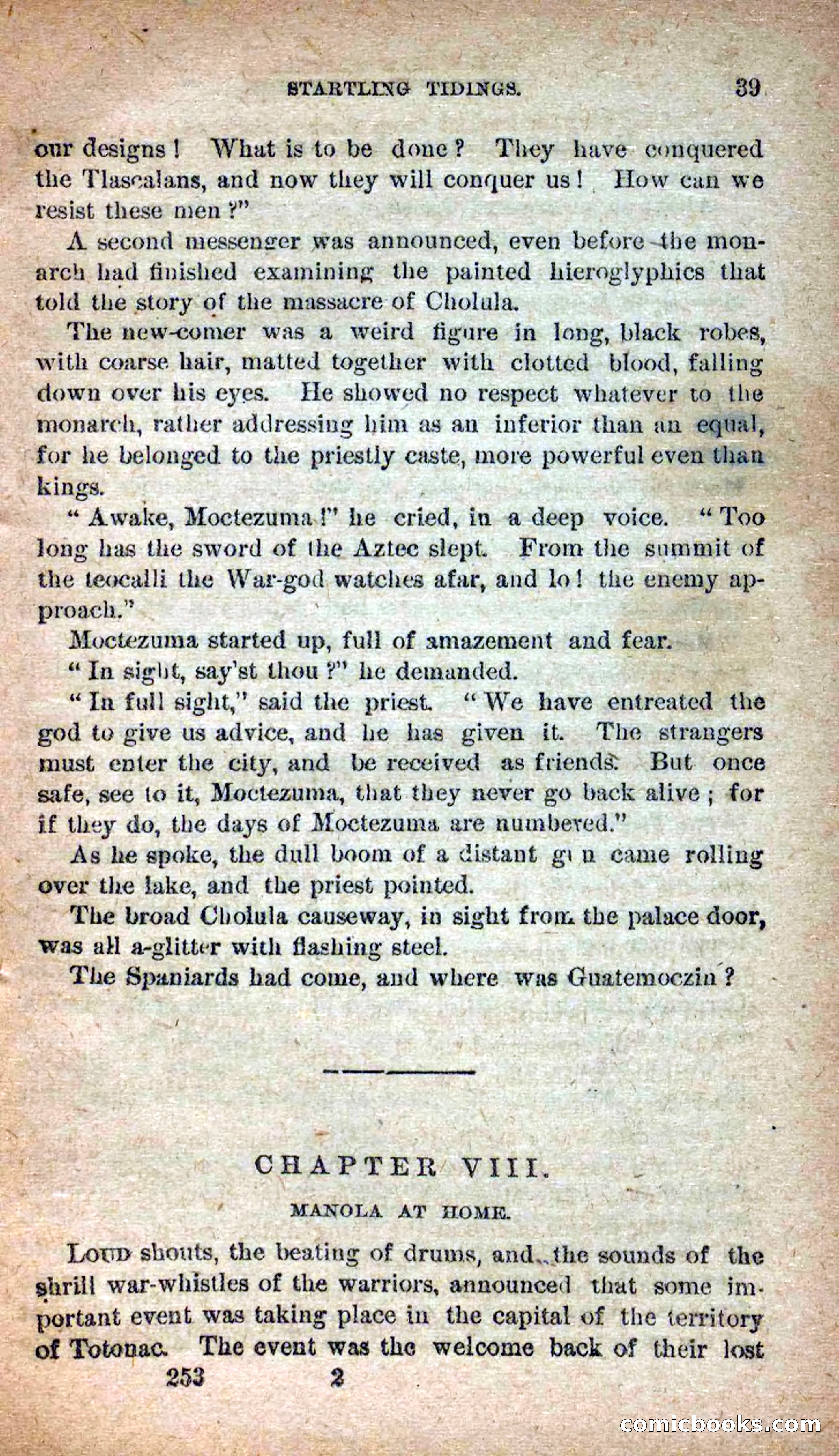 Beadle's Dime Novels No. 253: The White Gladiator — page 35 of 100