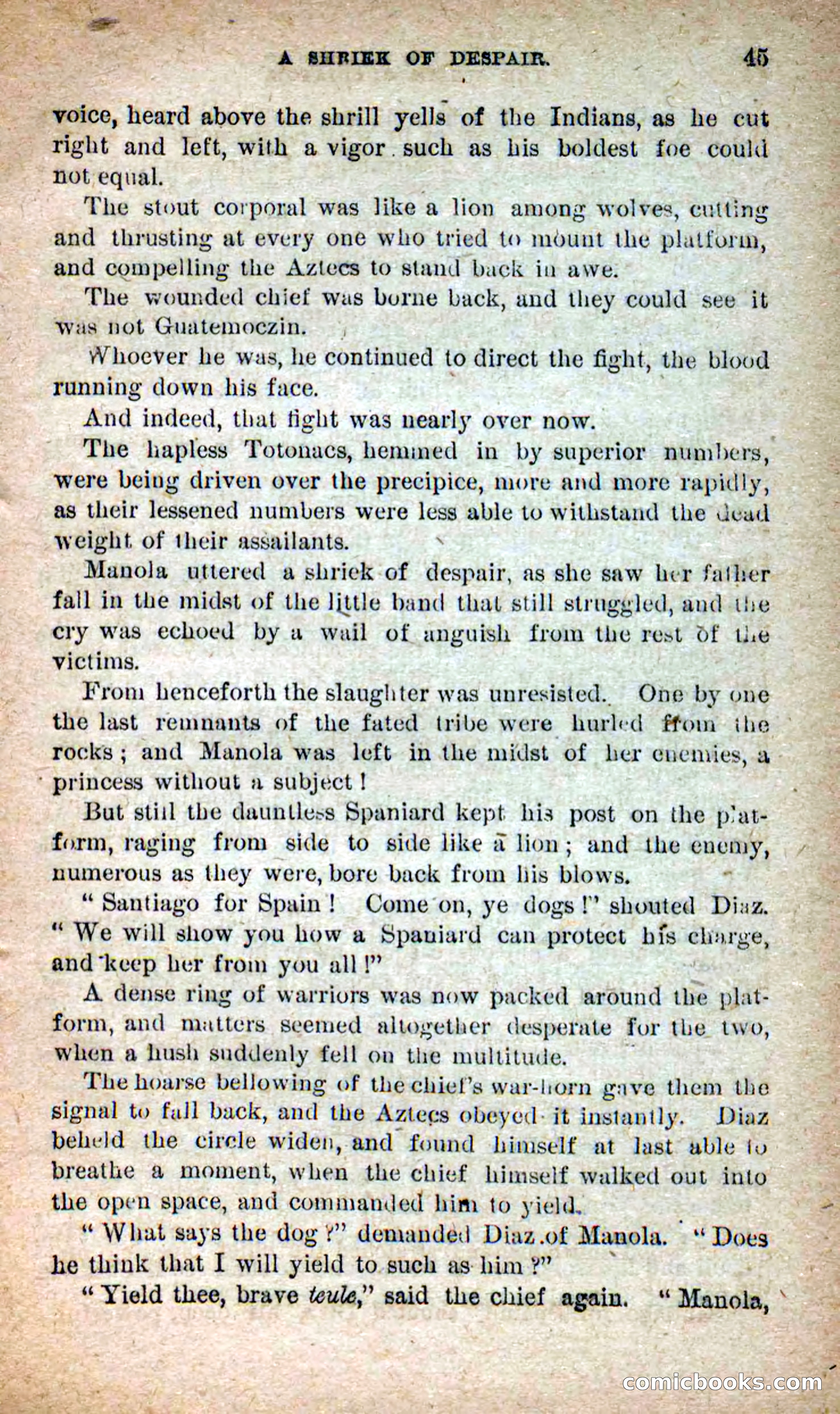 Beadle's Dime Novels No. 253: The White Gladiator — page 41 of 100