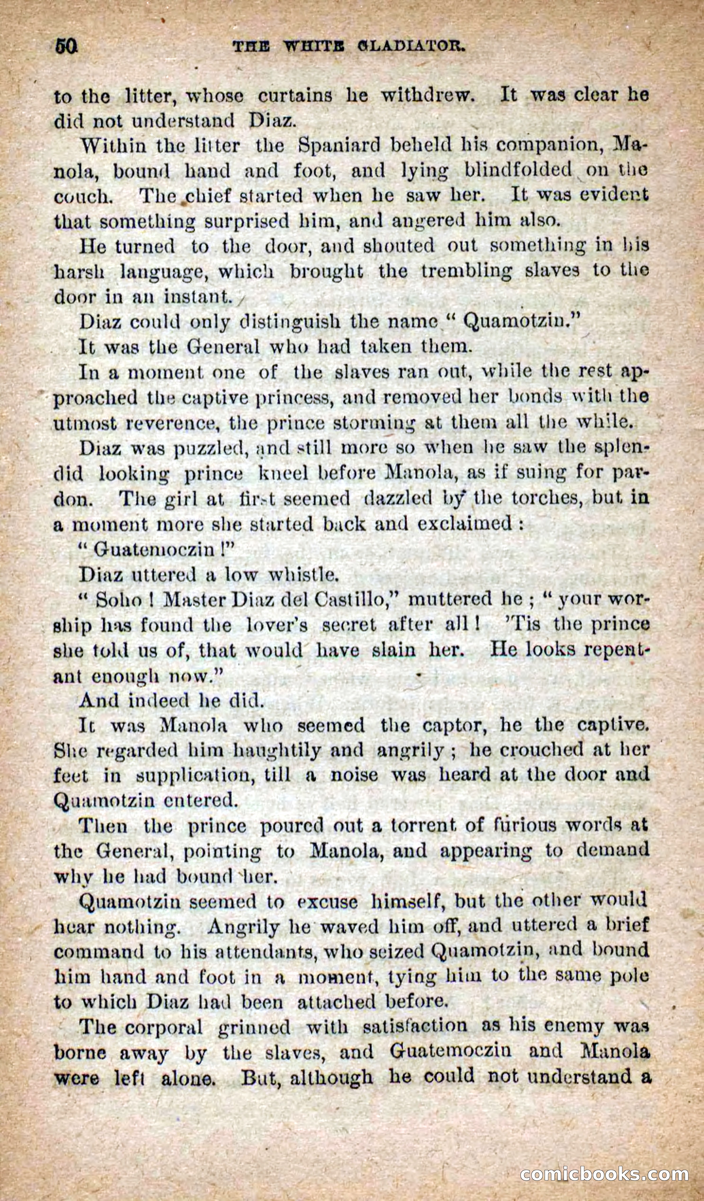 Beadle's Dime Novels No. 253: The White Gladiator — page 46 of 100