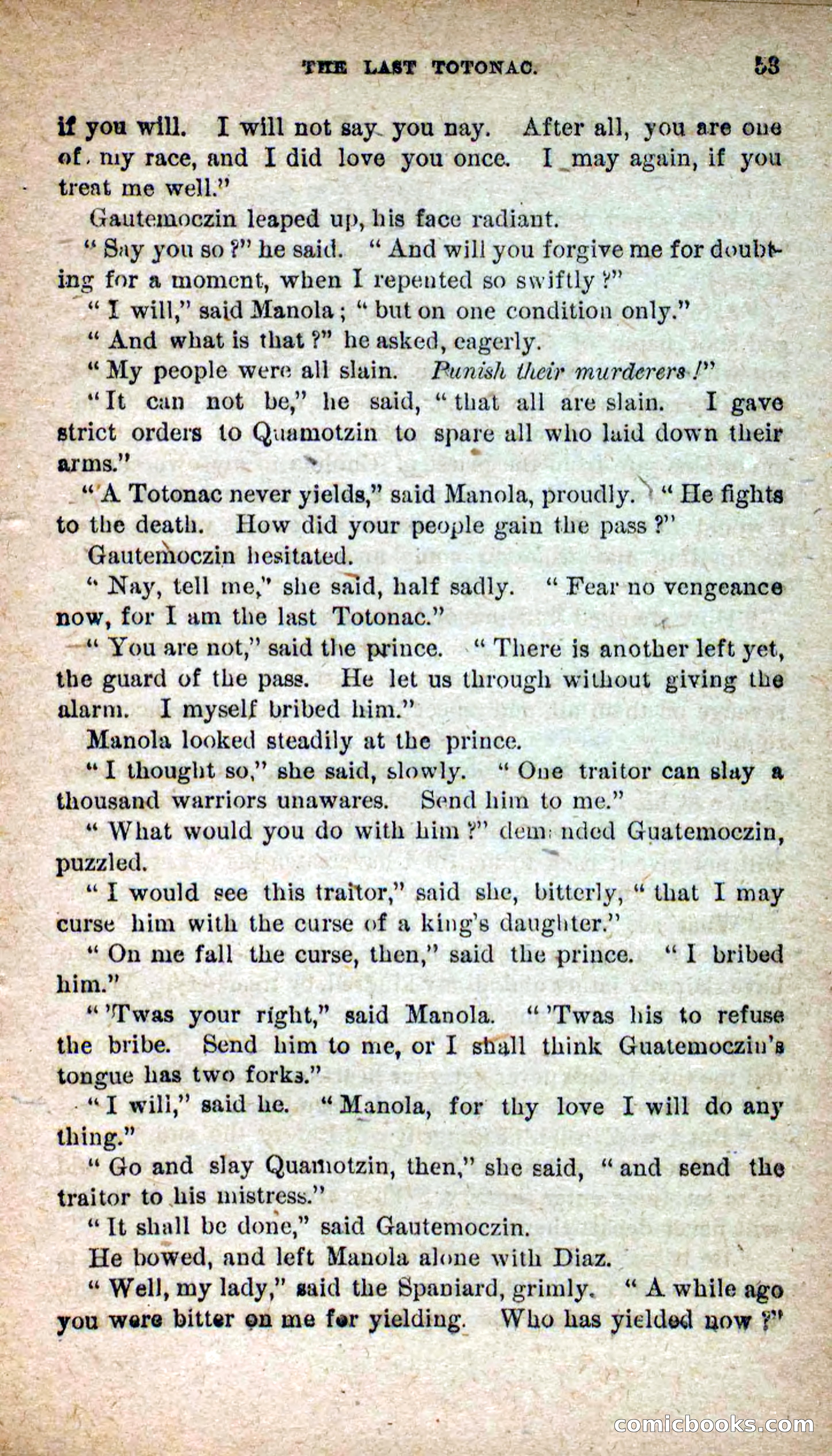Beadle's Dime Novels No. 253: The White Gladiator — page 49 of 100