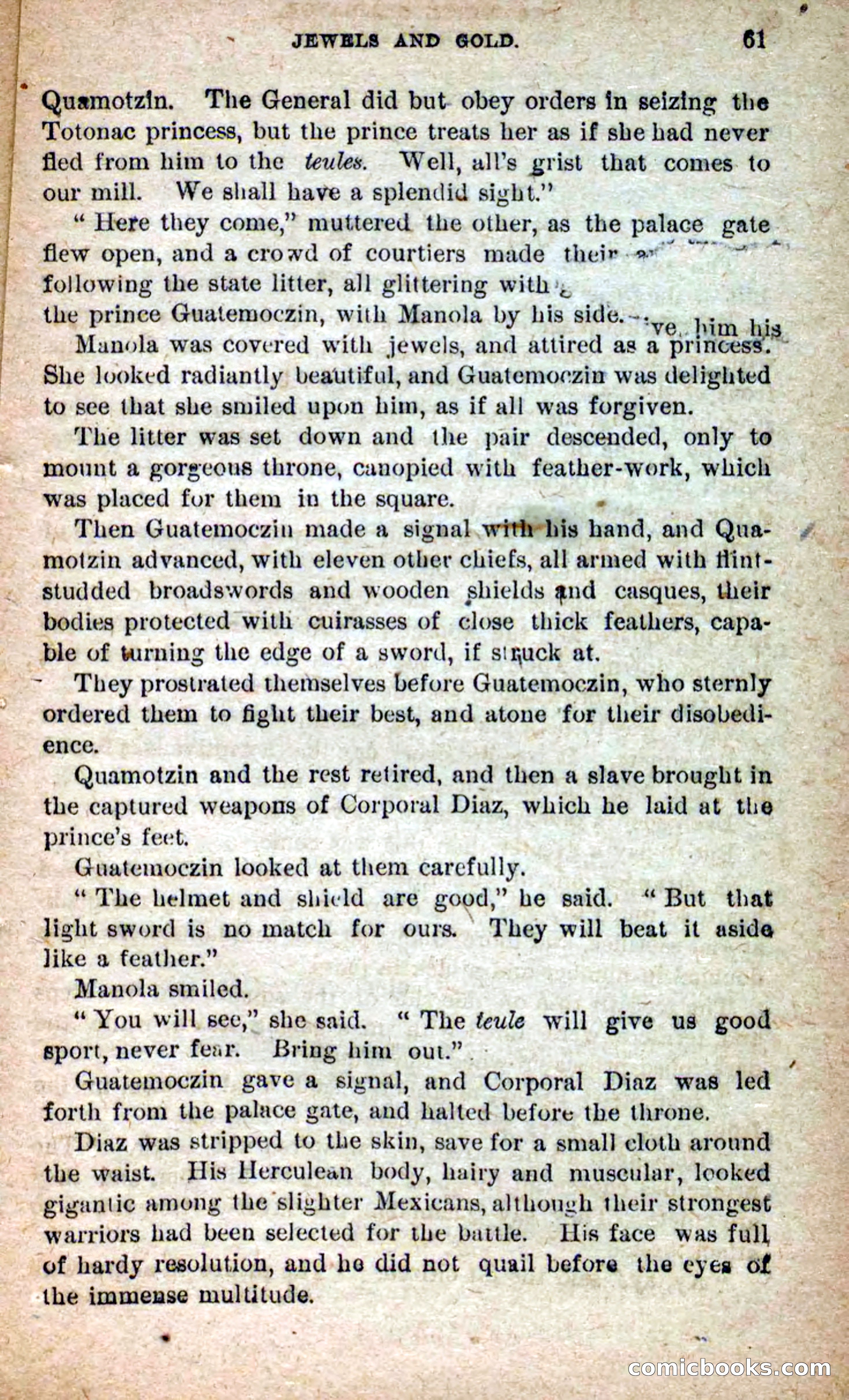 Beadle's Dime Novels No. 253: The White Gladiator — page 57 of 100