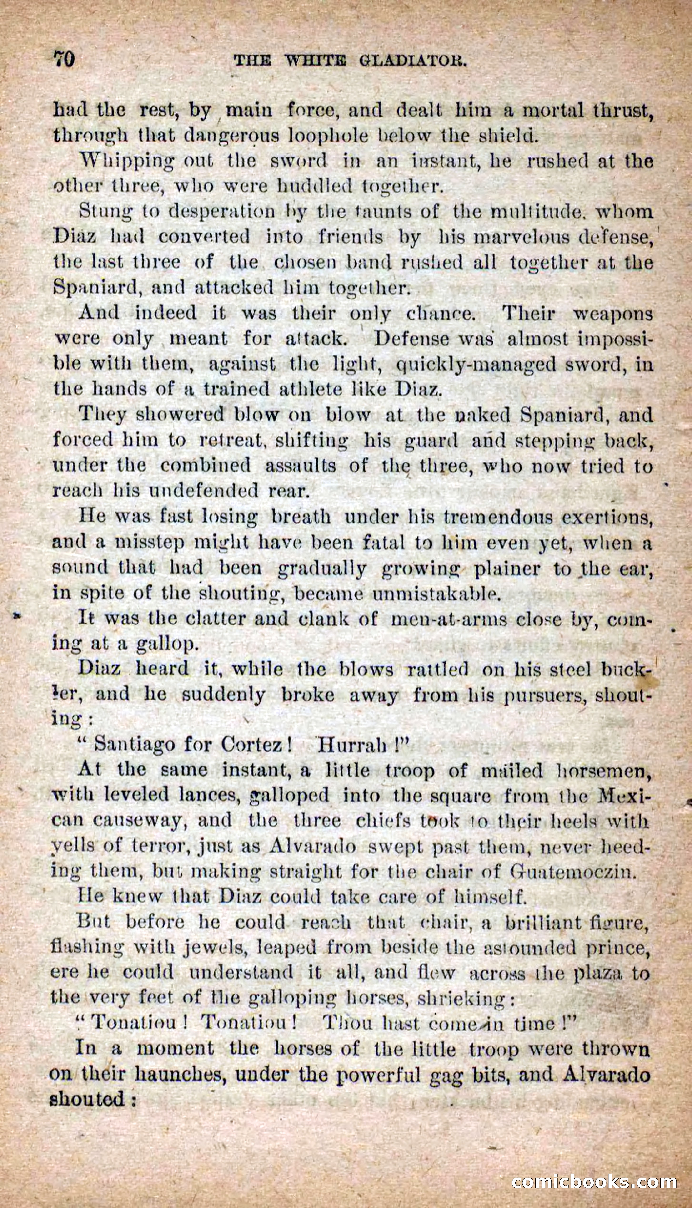 Beadle's Dime Novels No. 253: The White Gladiator — page 66 of 100