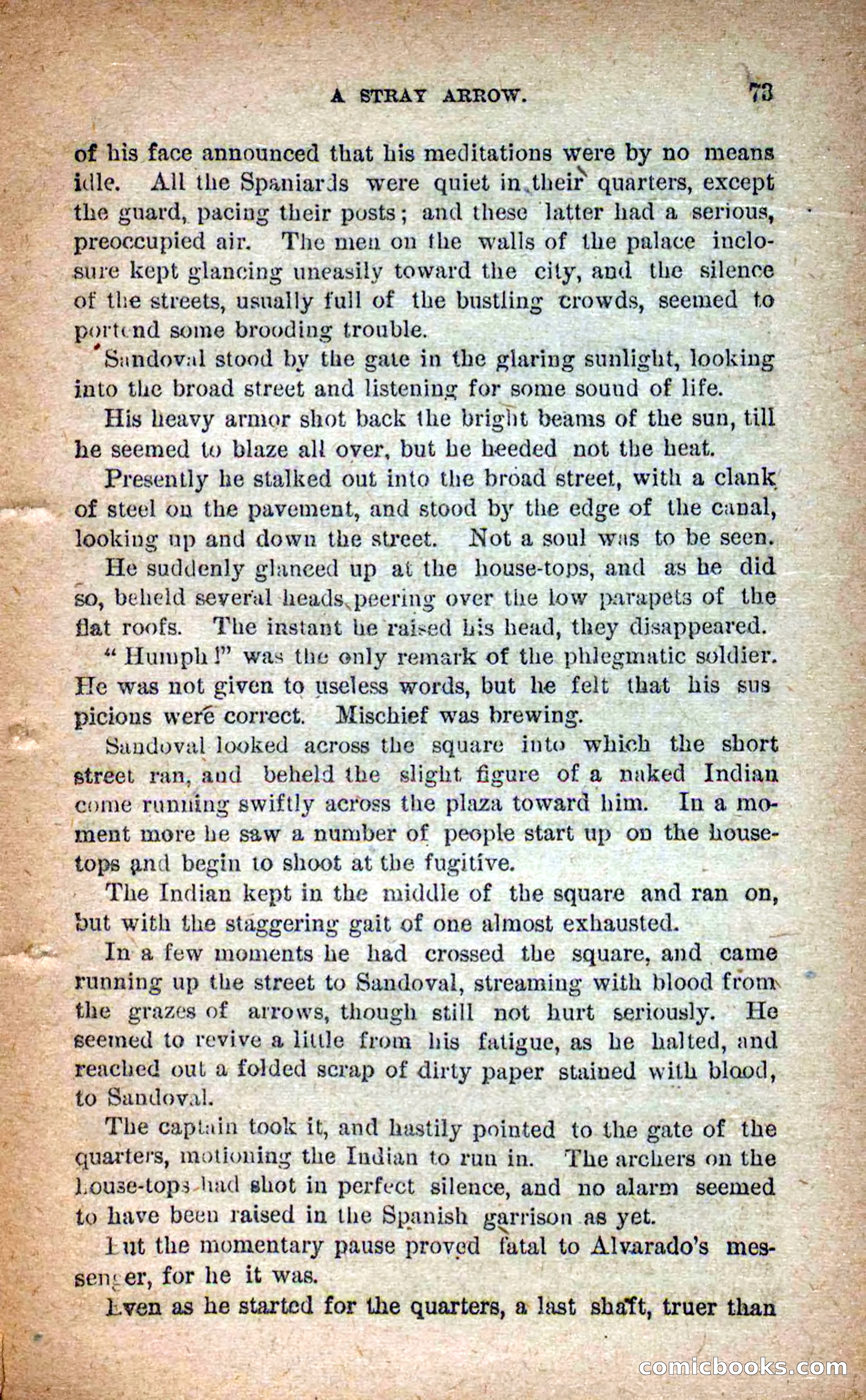 Beadle's Dime Novels No. 253: The White Gladiator — page 69 of 100