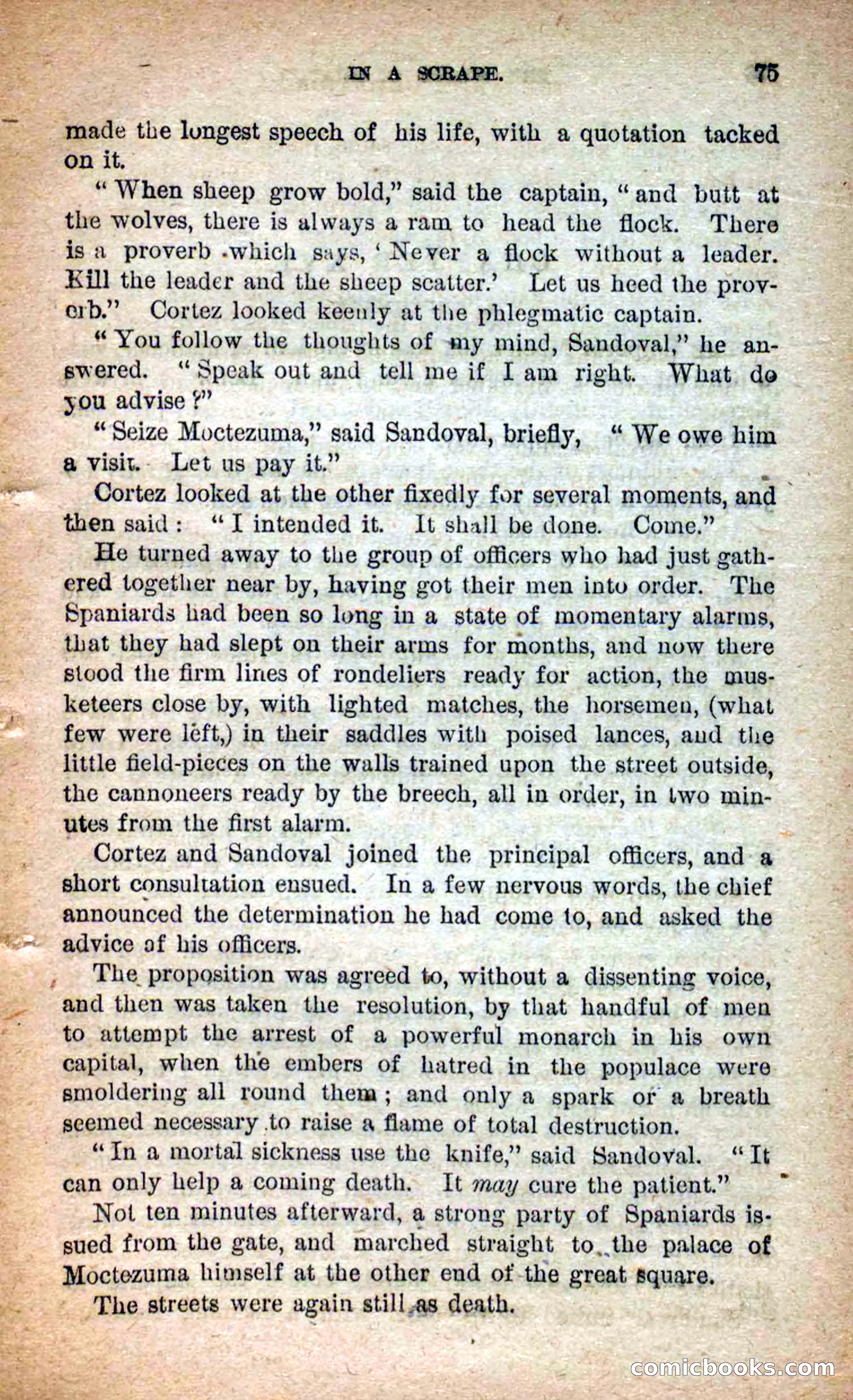 Beadle's Dime Novels No. 253: The White Gladiator — page 71 of 100