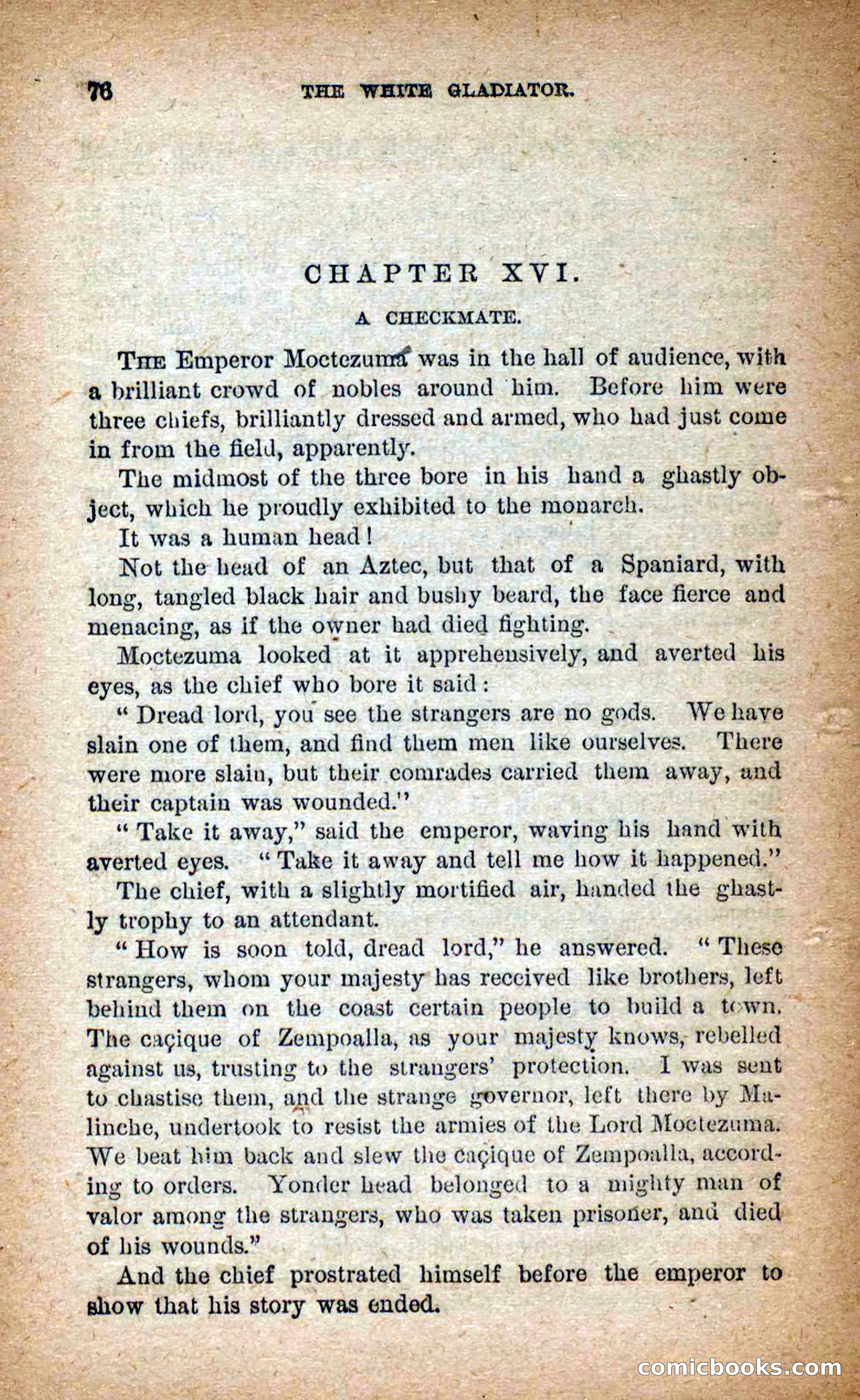Beadle's Dime Novels No. 253: The White Gladiator — page 72 of 100