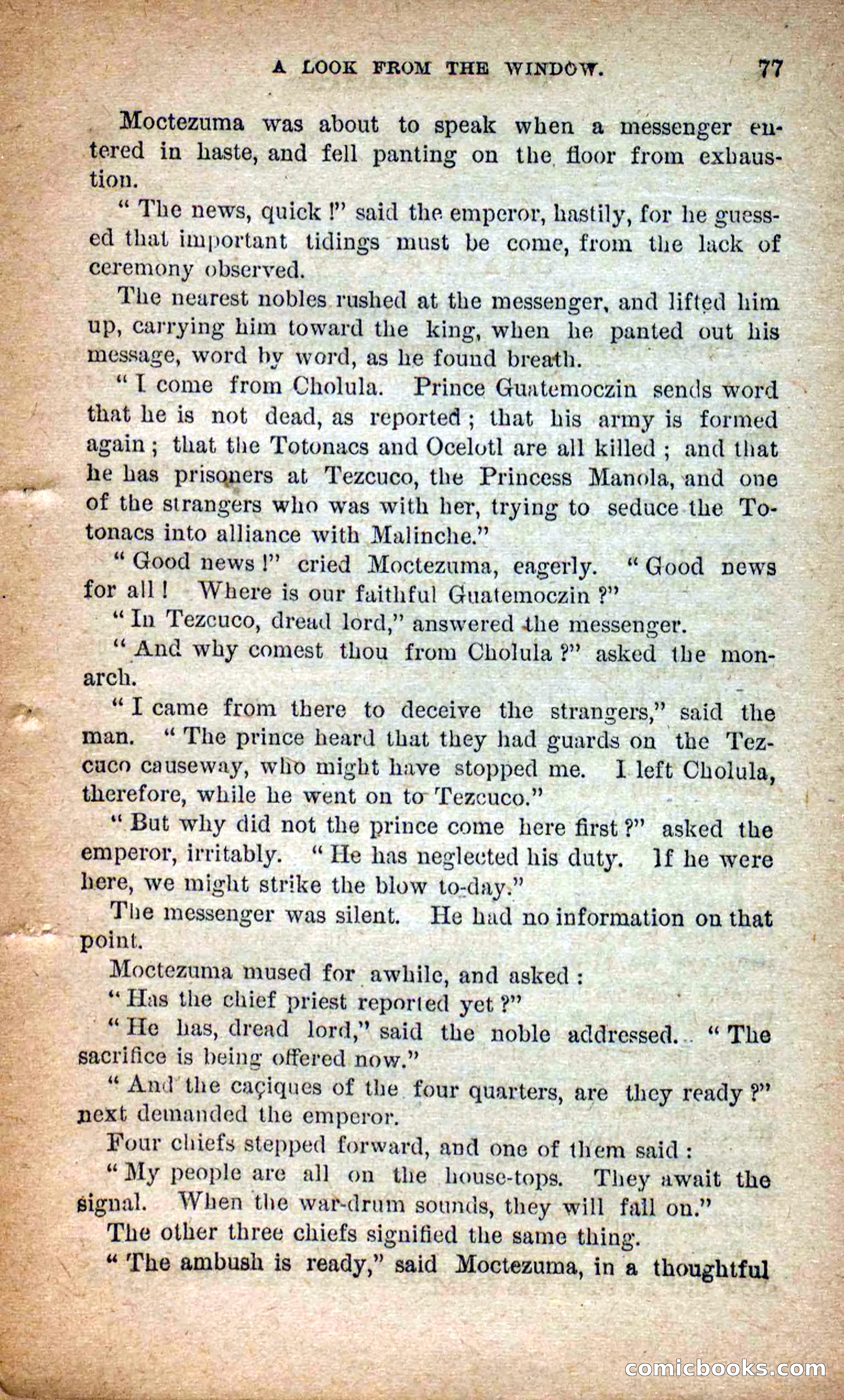 Beadle's Dime Novels No. 253: The White Gladiator — page 73 of 100