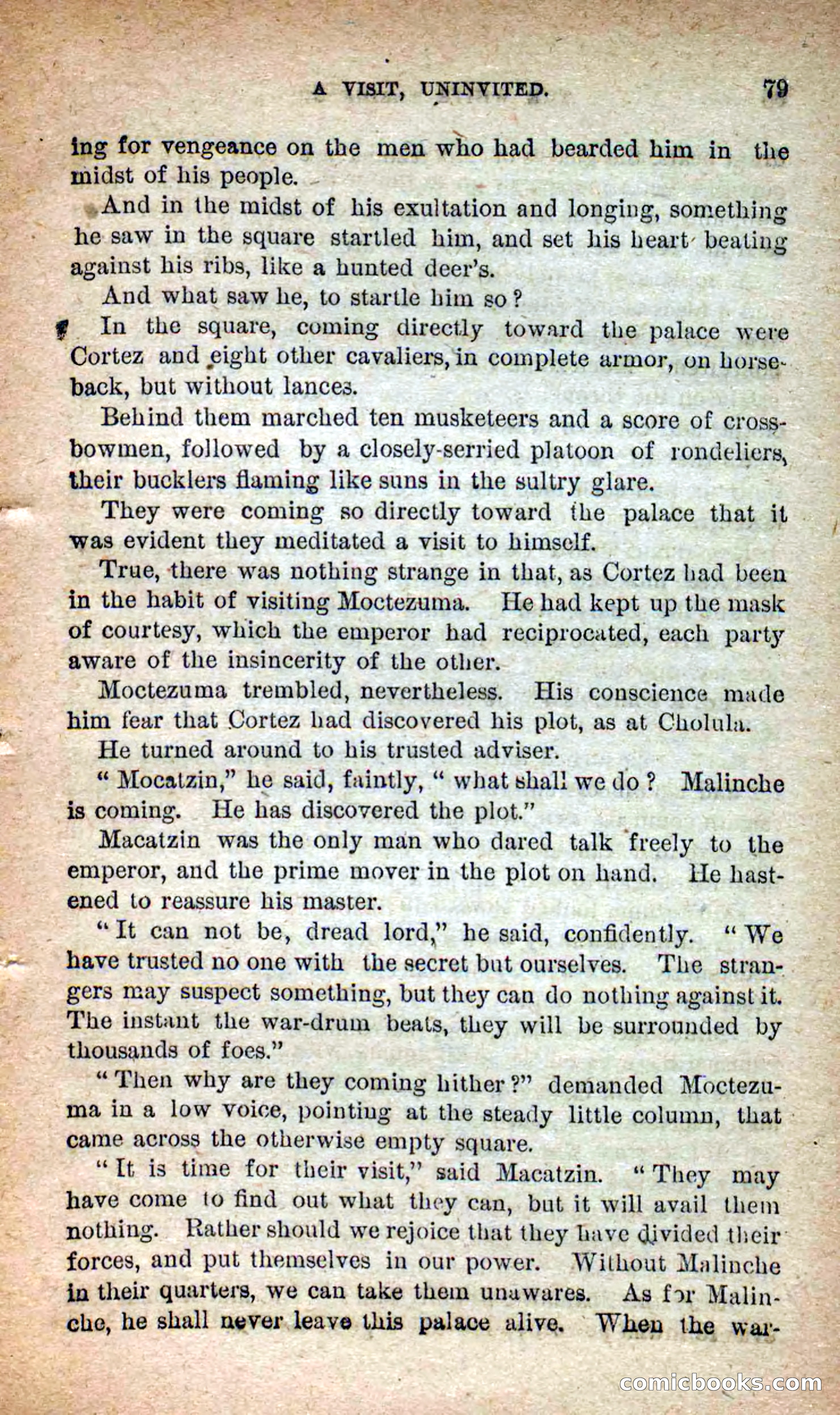 Beadle's Dime Novels No. 253: The White Gladiator — page 75 of 100