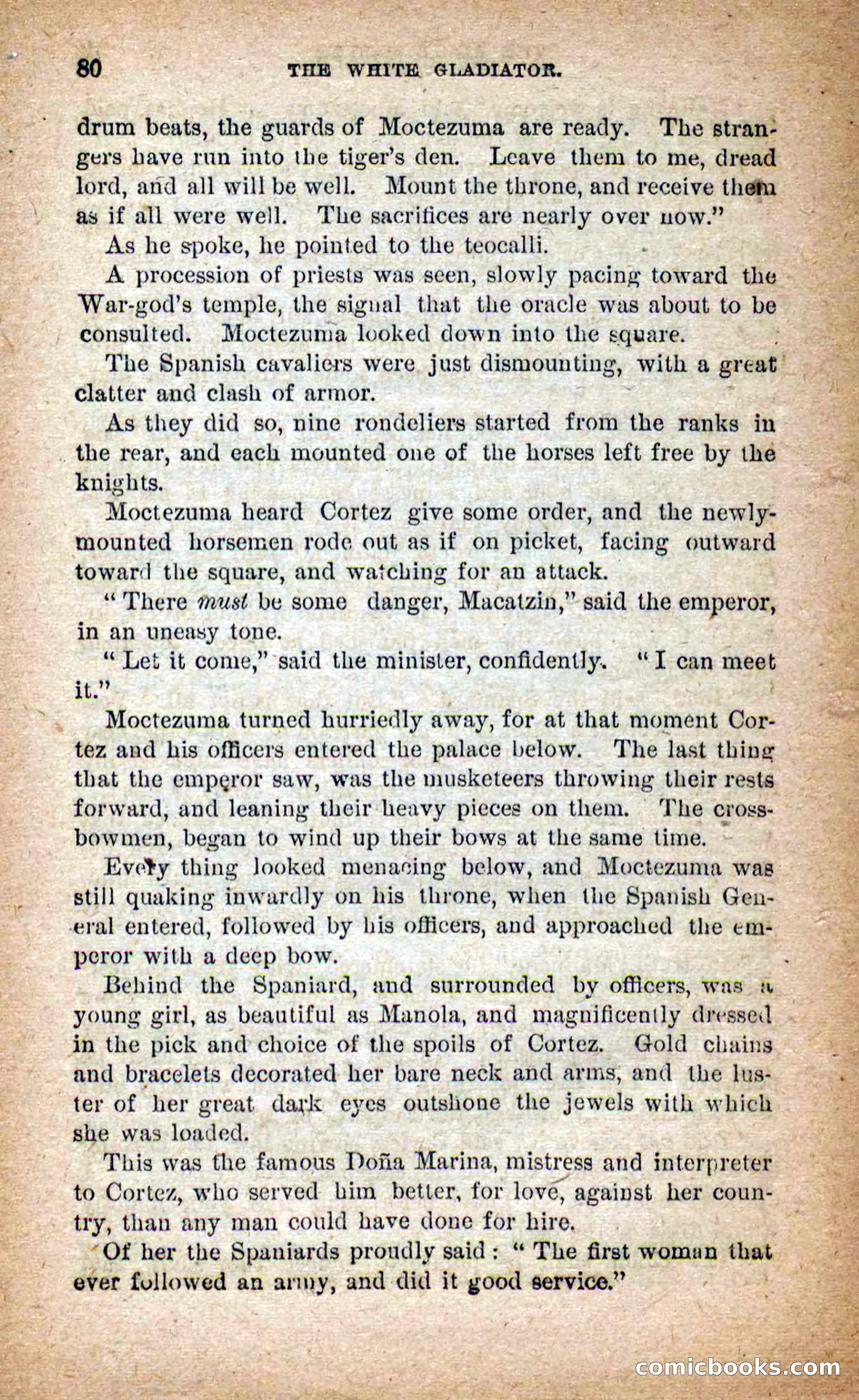 Beadle's Dime Novels No. 253: The White Gladiator — page 76 of 100