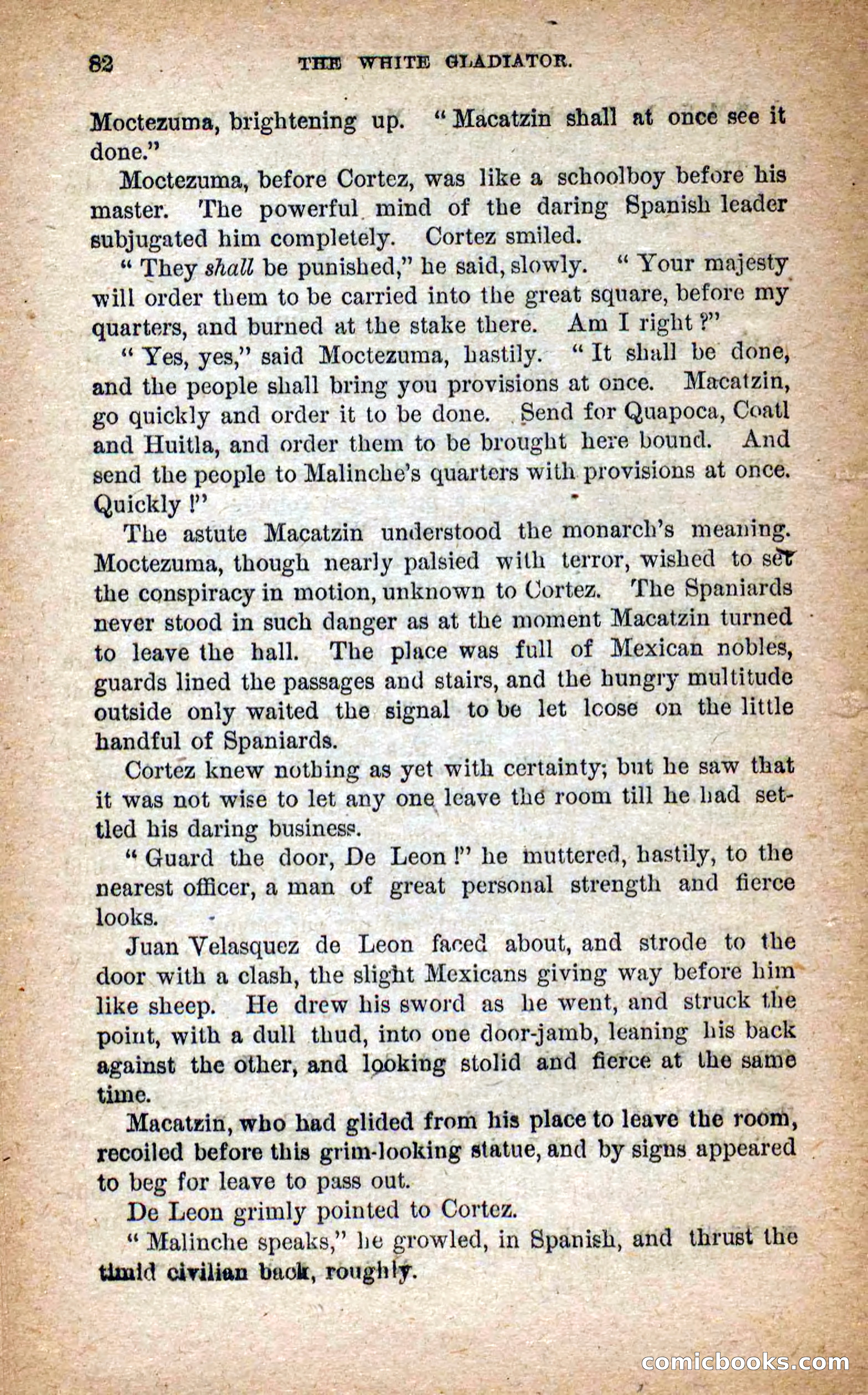 Beadle's Dime Novels No. 253: The White Gladiator — page 78 of 100