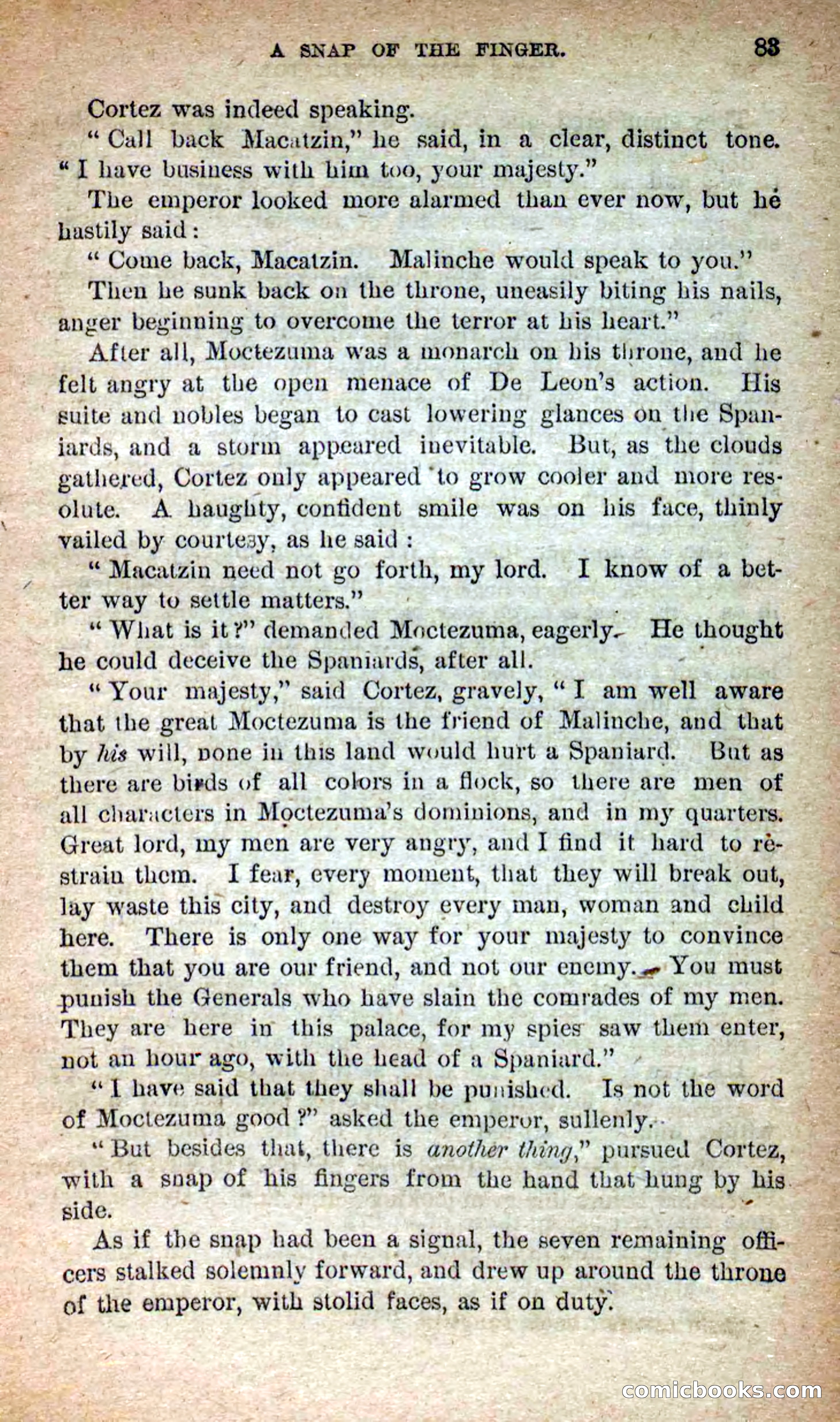 Beadle's Dime Novels No. 253: The White Gladiator — page 79 of 100
