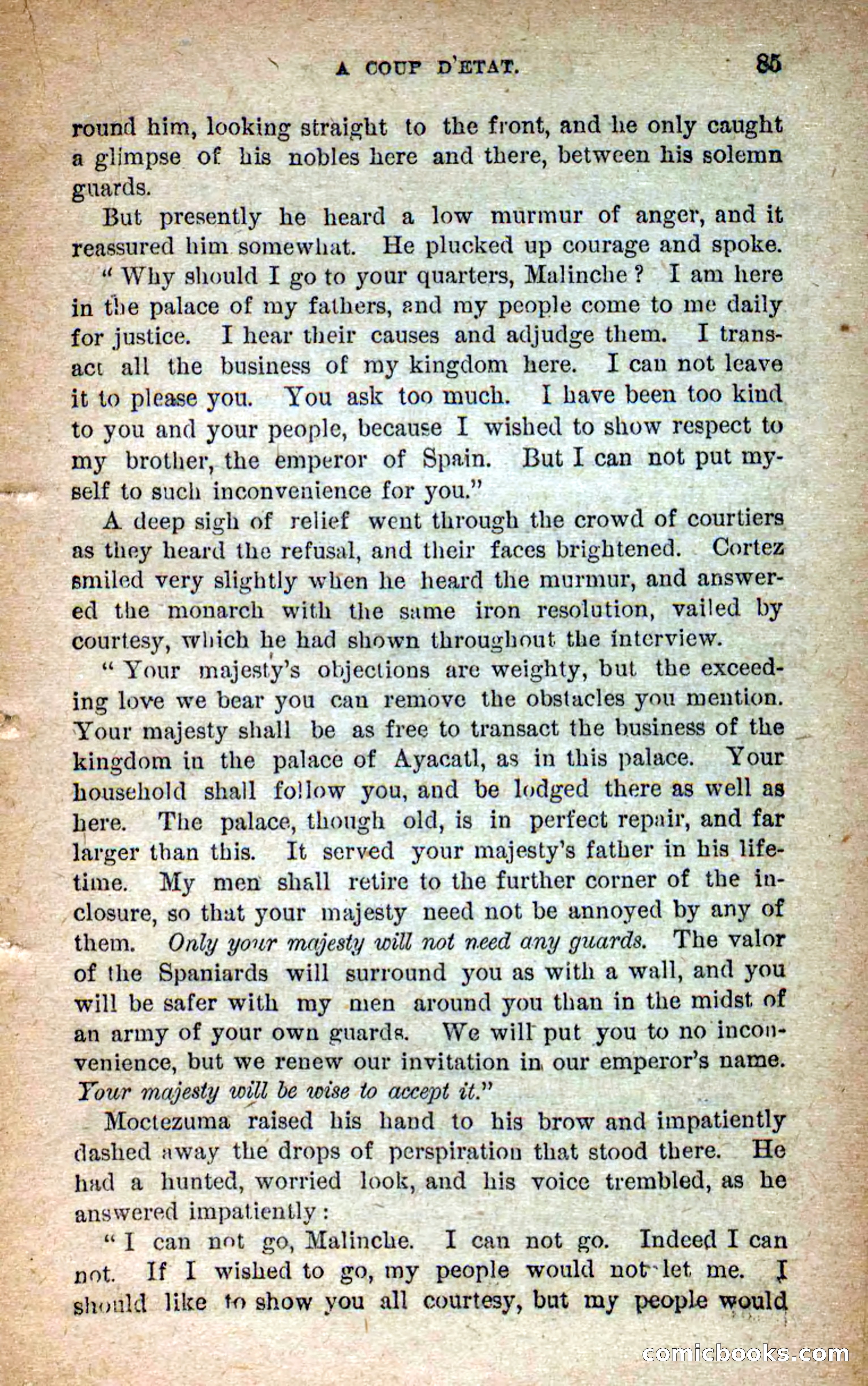 Beadle's Dime Novels No. 253: The White Gladiator — page 81 of 100