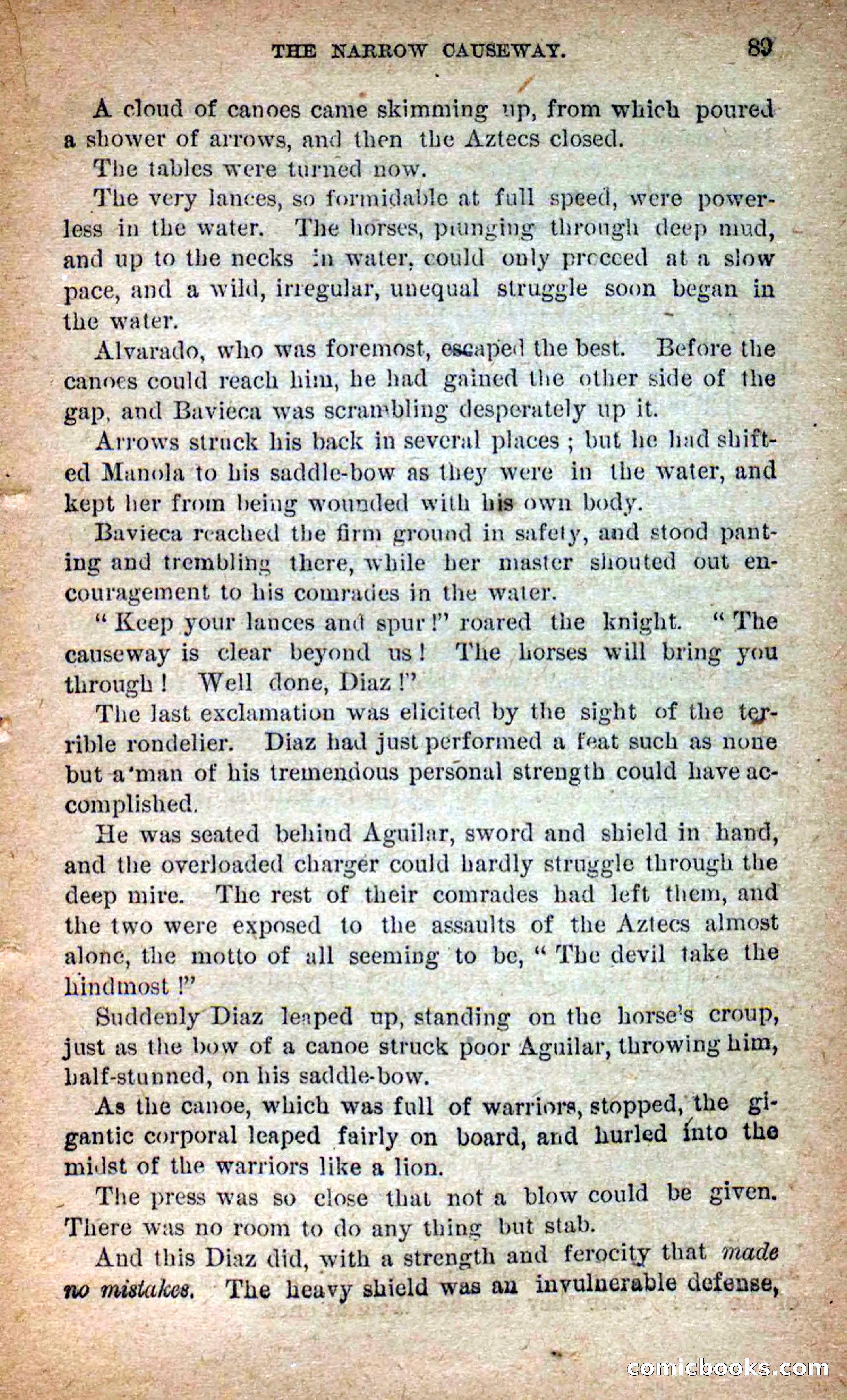 Beadle's Dime Novels No. 253: The White Gladiator — page 85 of 100