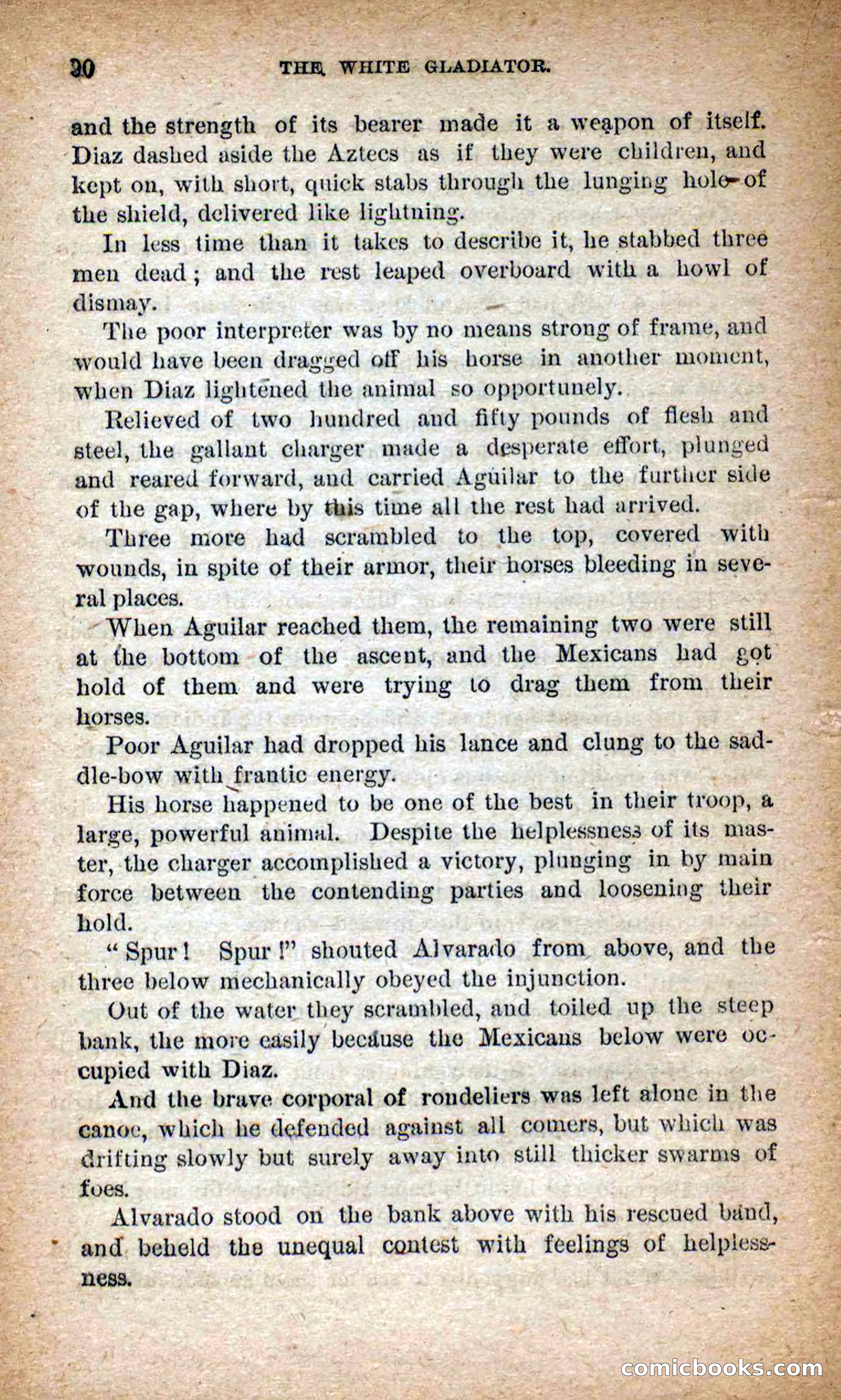 Beadle's Dime Novels No. 253: The White Gladiator — page 86 of 100
