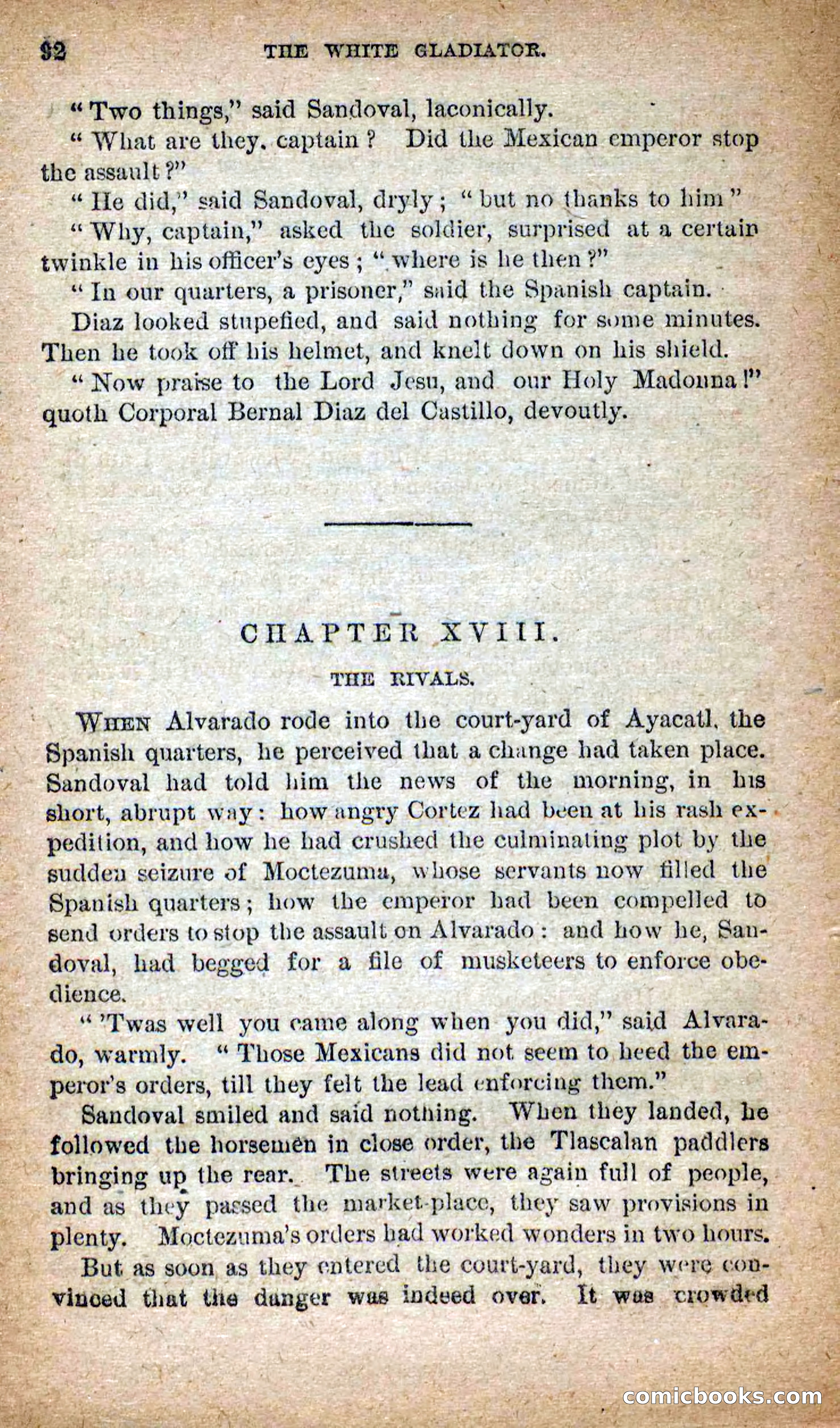 Beadle's Dime Novels No. 253: The White Gladiator — page 88 of 100