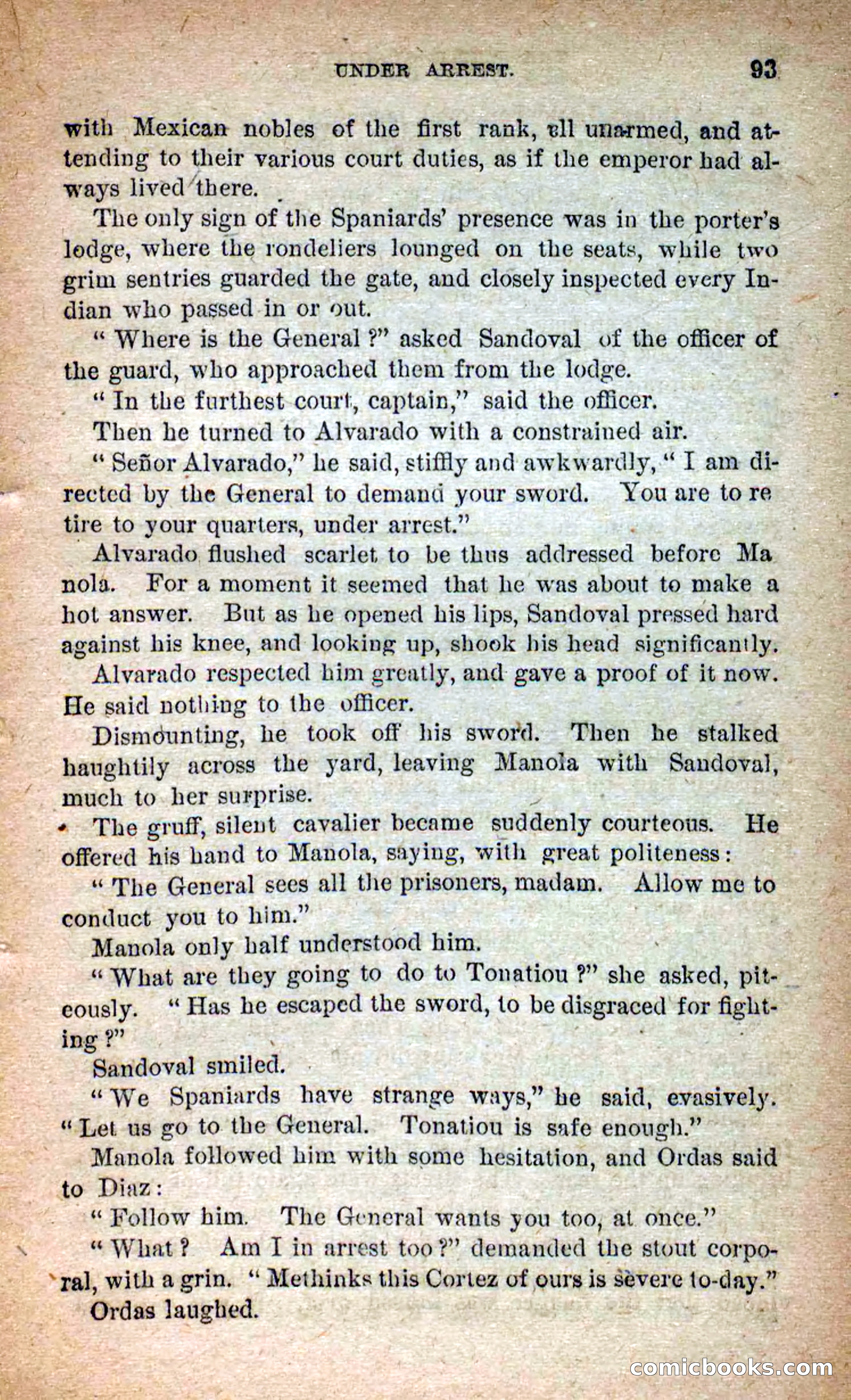 Beadle's Dime Novels No. 253: The White Gladiator — page 89 of 100