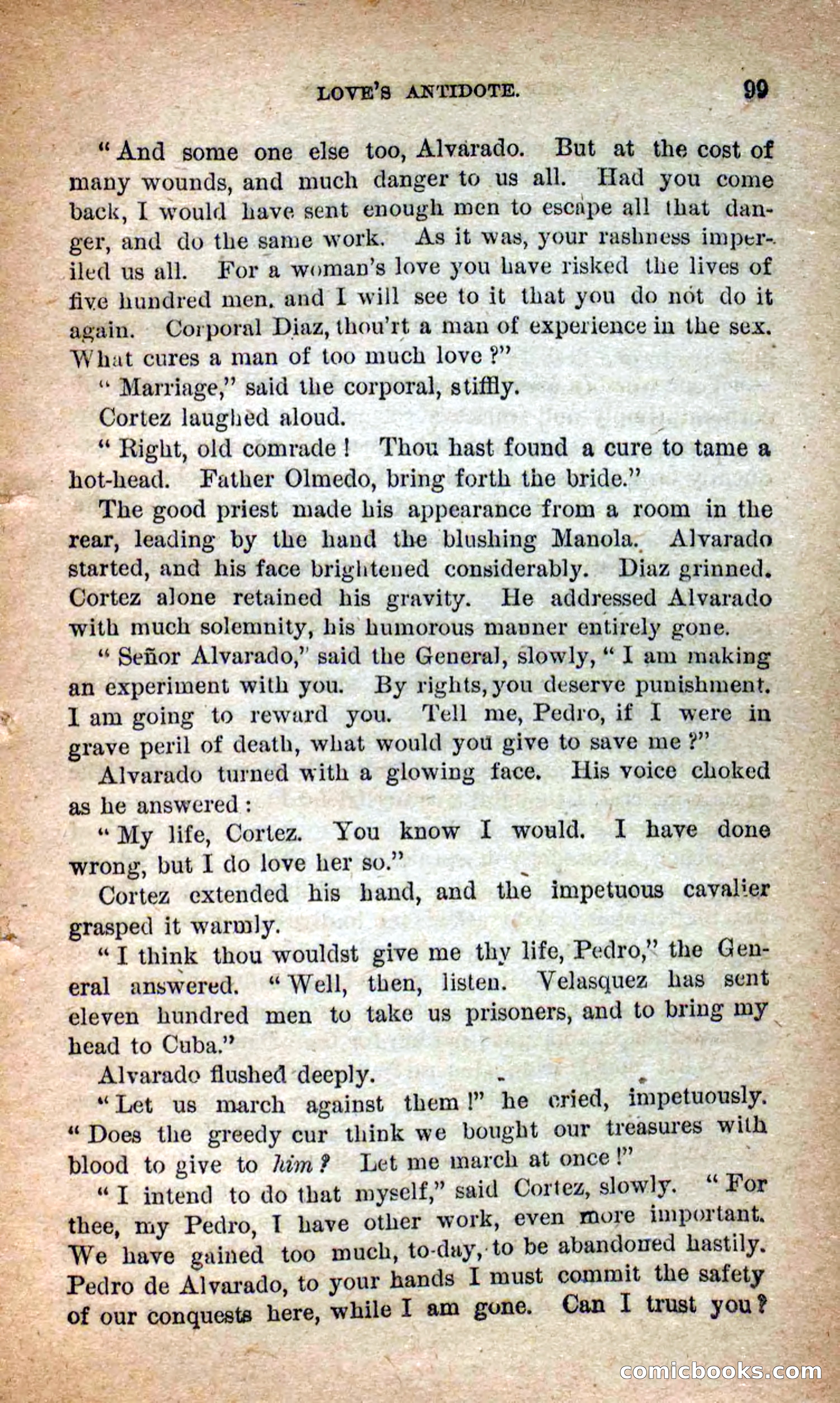 Beadle's Dime Novels No. 253: The White Gladiator — page 95 of 100