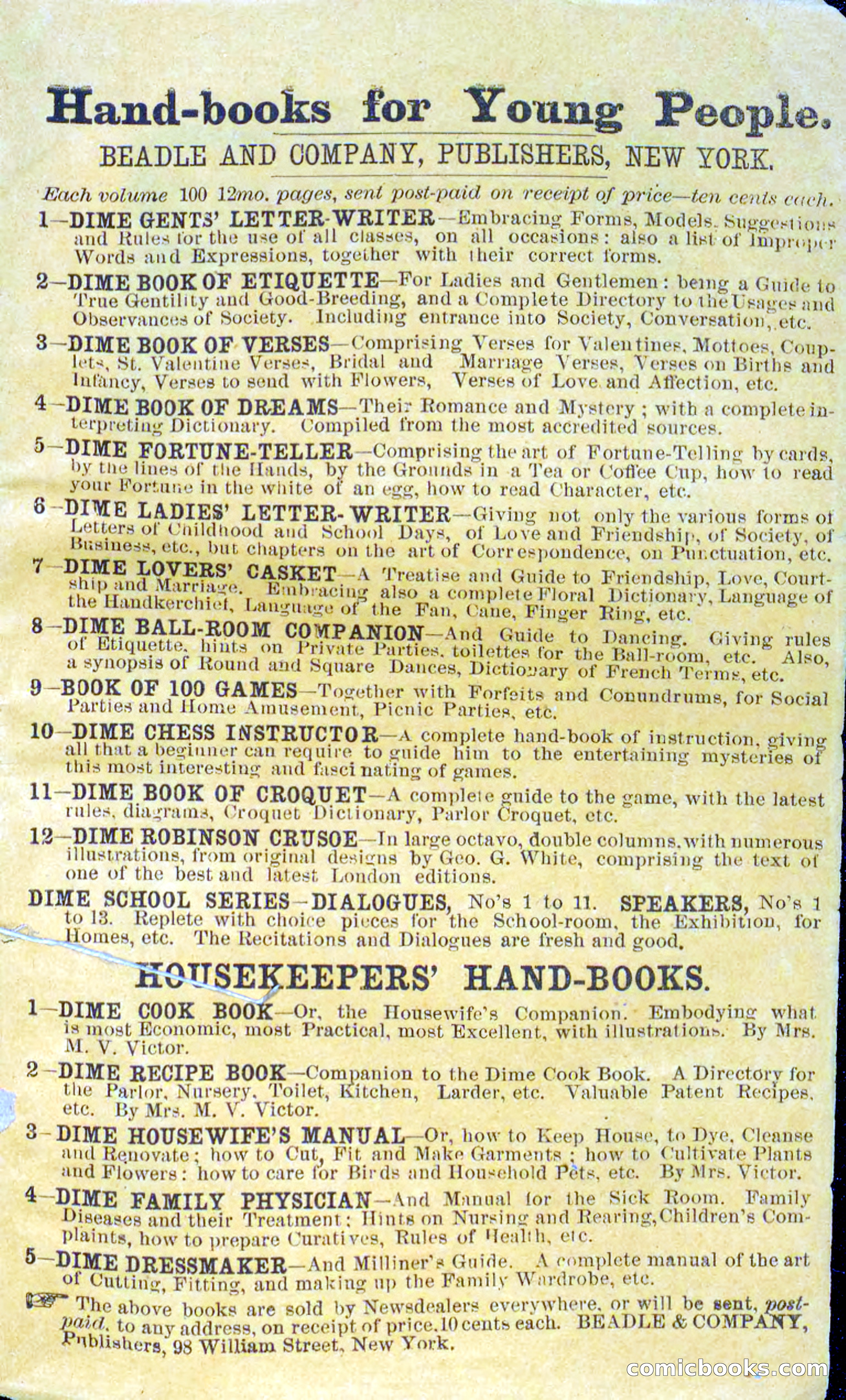 Beadle's Dime Novels No. 253: The White Gladiator — page 99 of 100