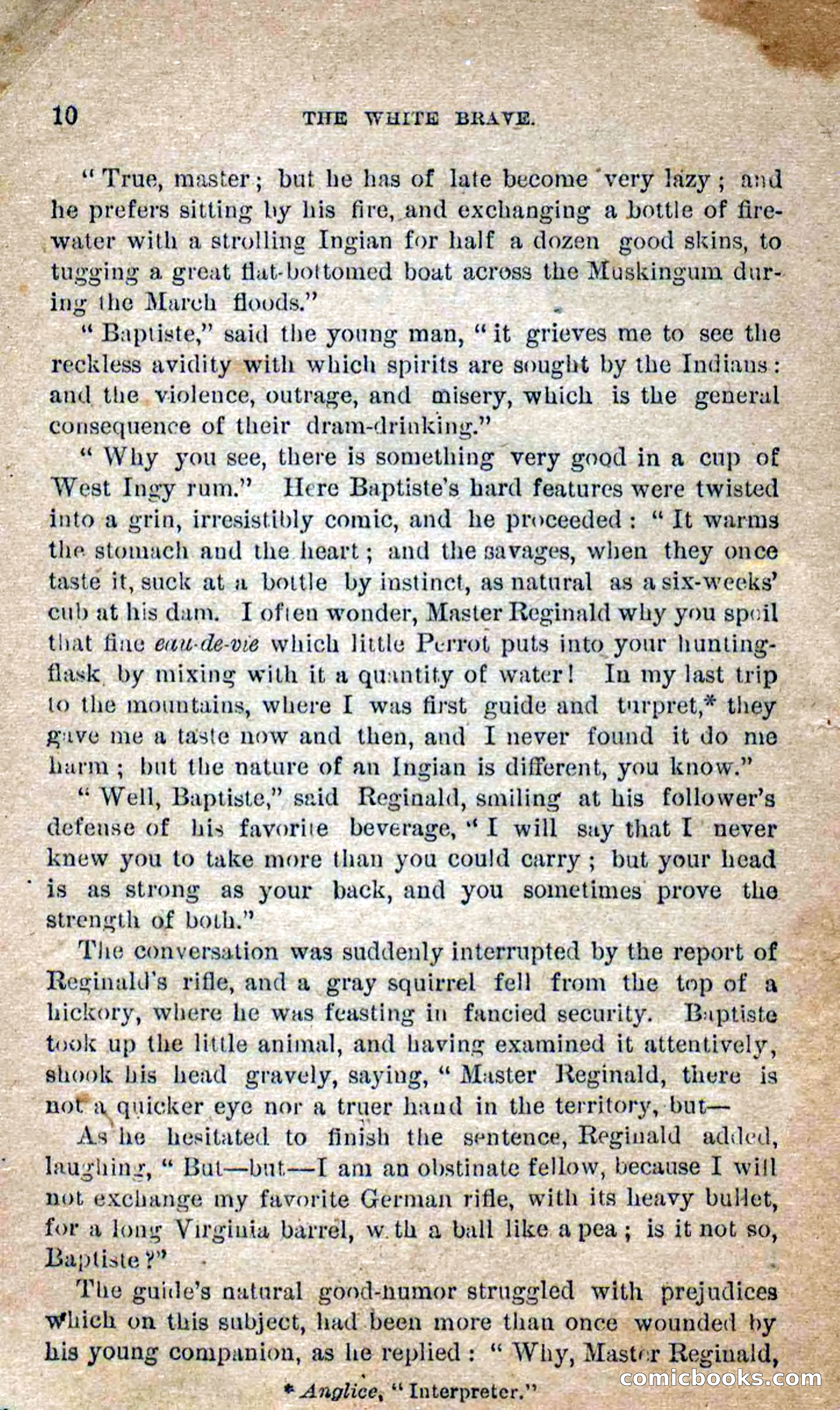 Beadle's Dime Novels No. 258: The White Brave — page 8 of 100