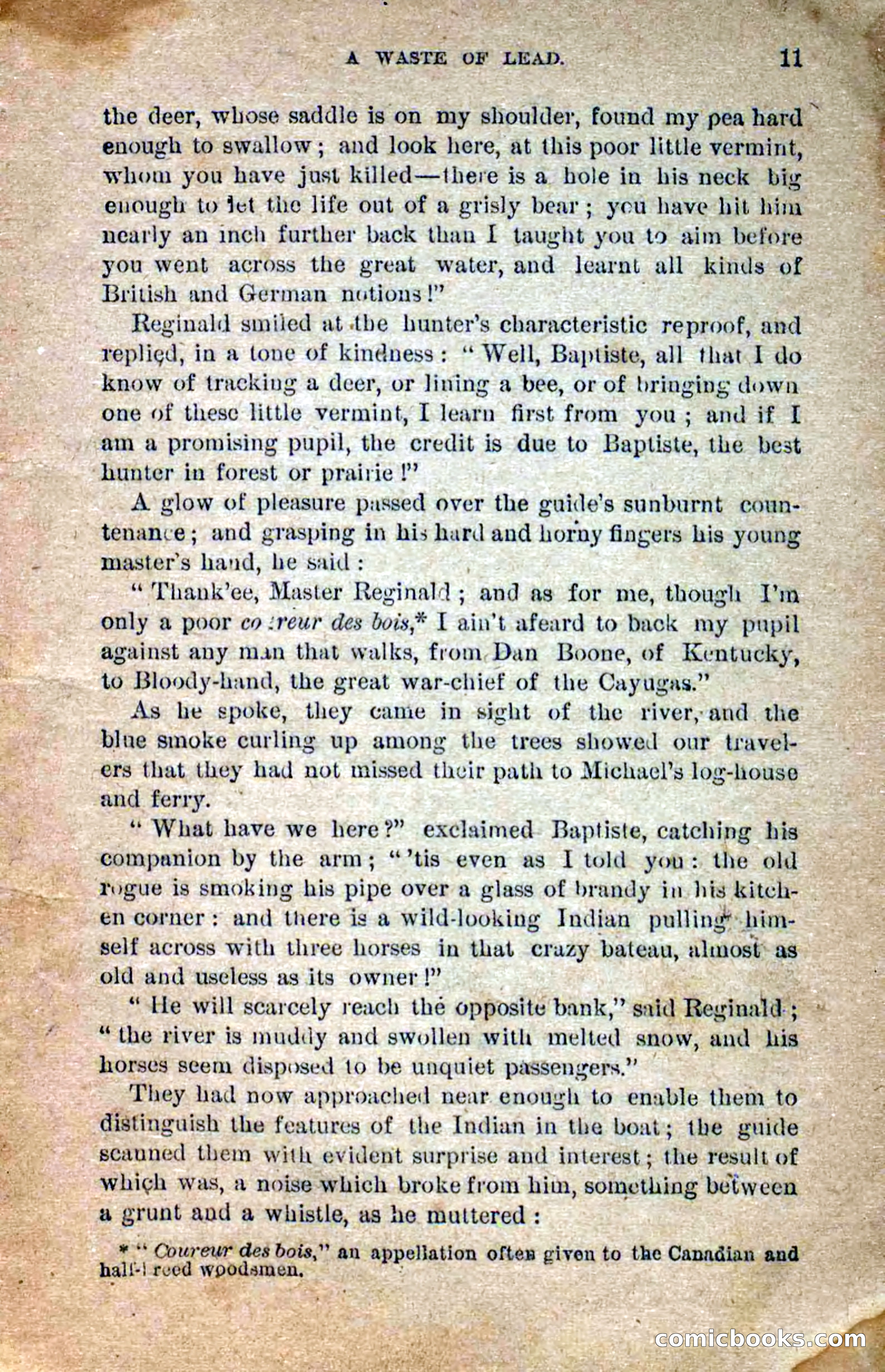 Beadle's Dime Novels No. 258: The White Brave — page 9 of 100