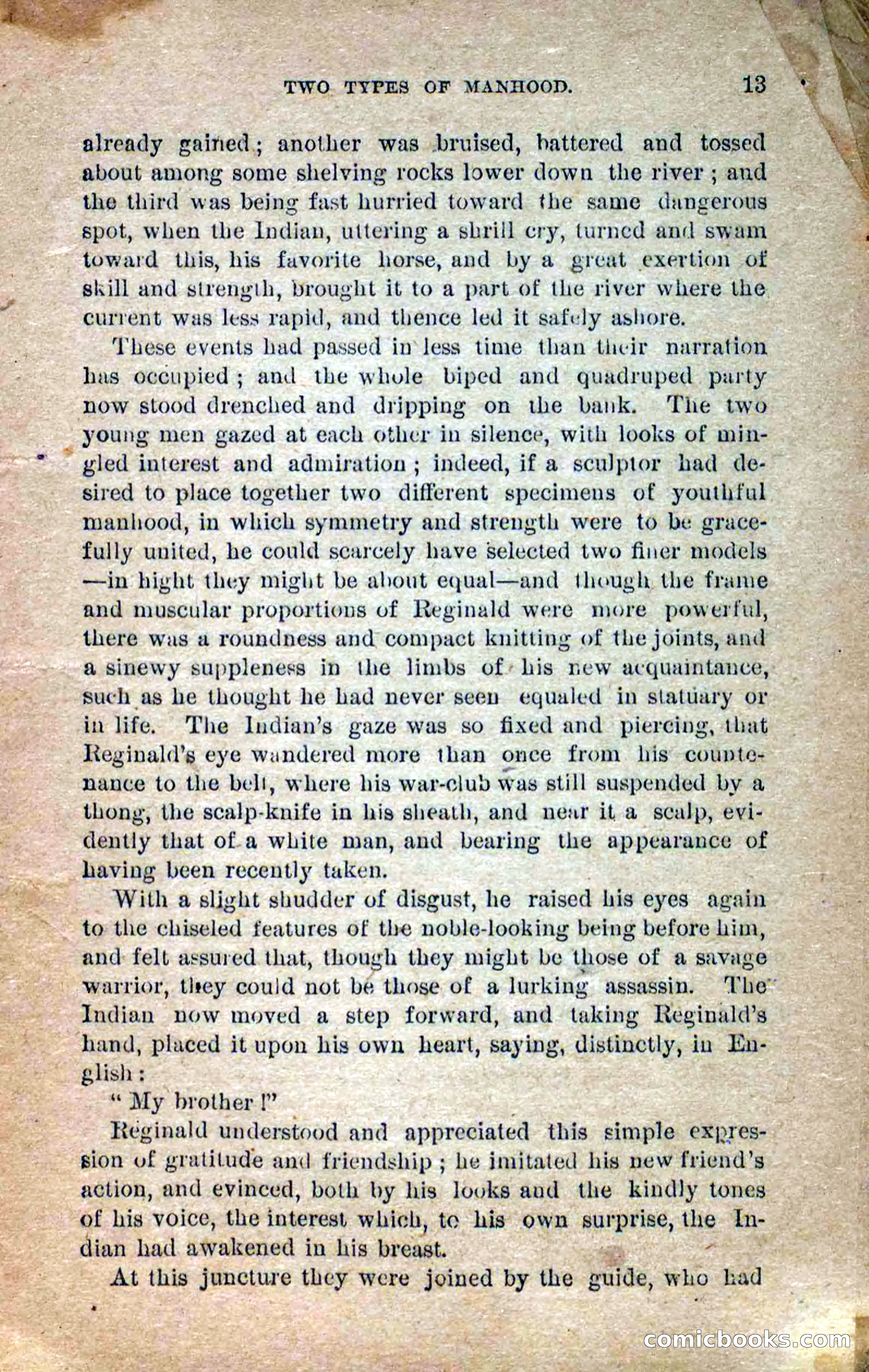 Beadle's Dime Novels No. 258: The White Brave — page 11 of 100