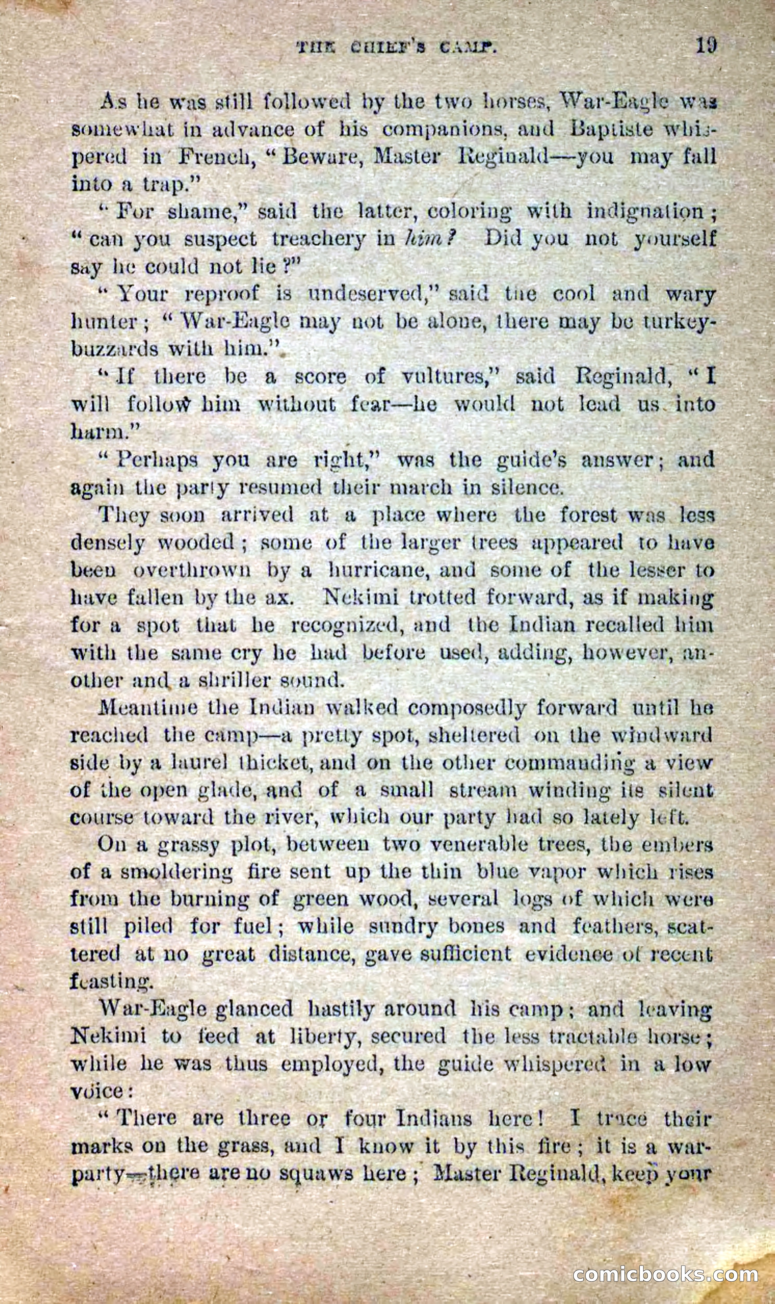 Beadle's Dime Novels No. 258: The White Brave — page 17 of 100
