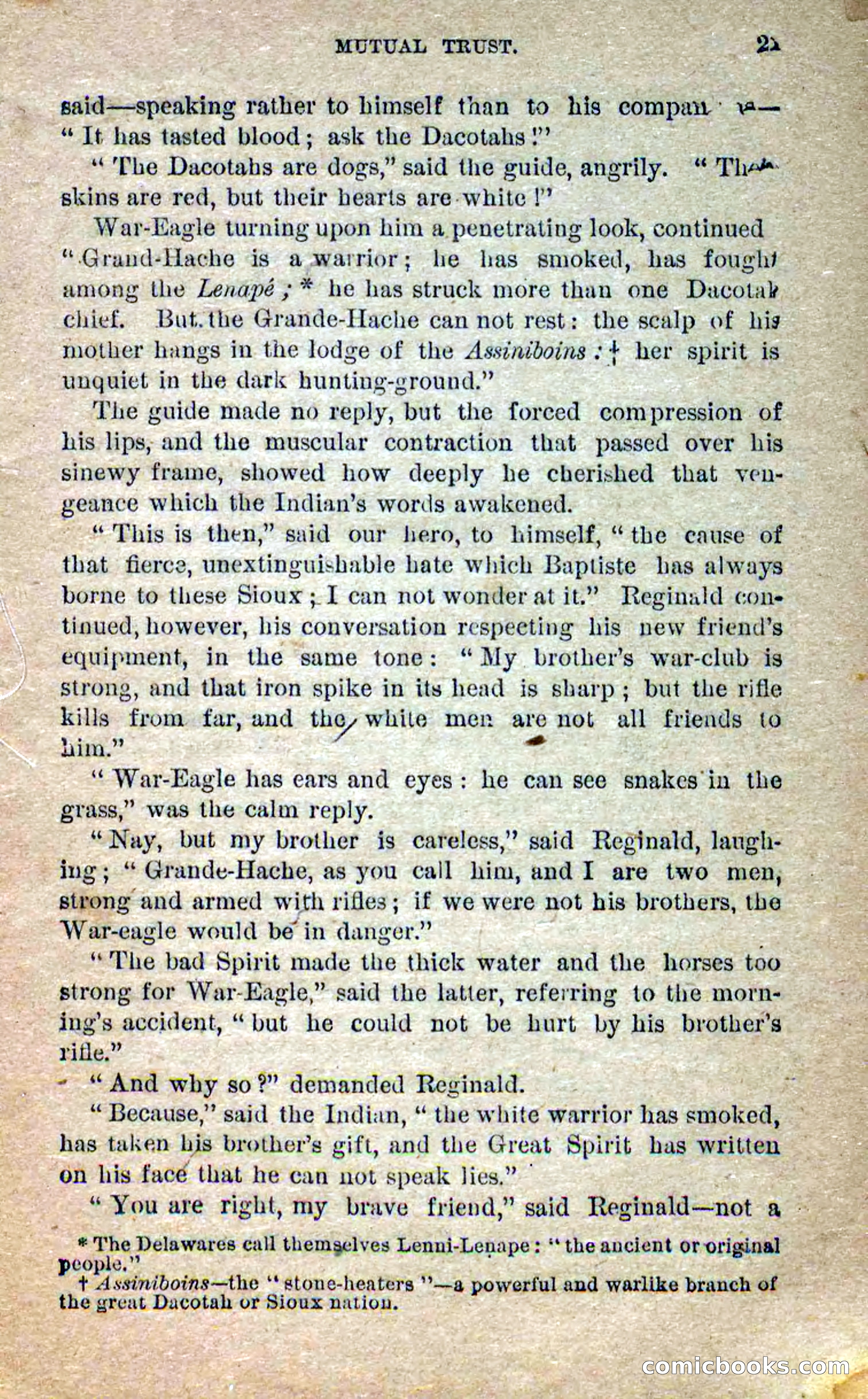 Beadle's Dime Novels No. 258: The White Brave — page 19 of 100