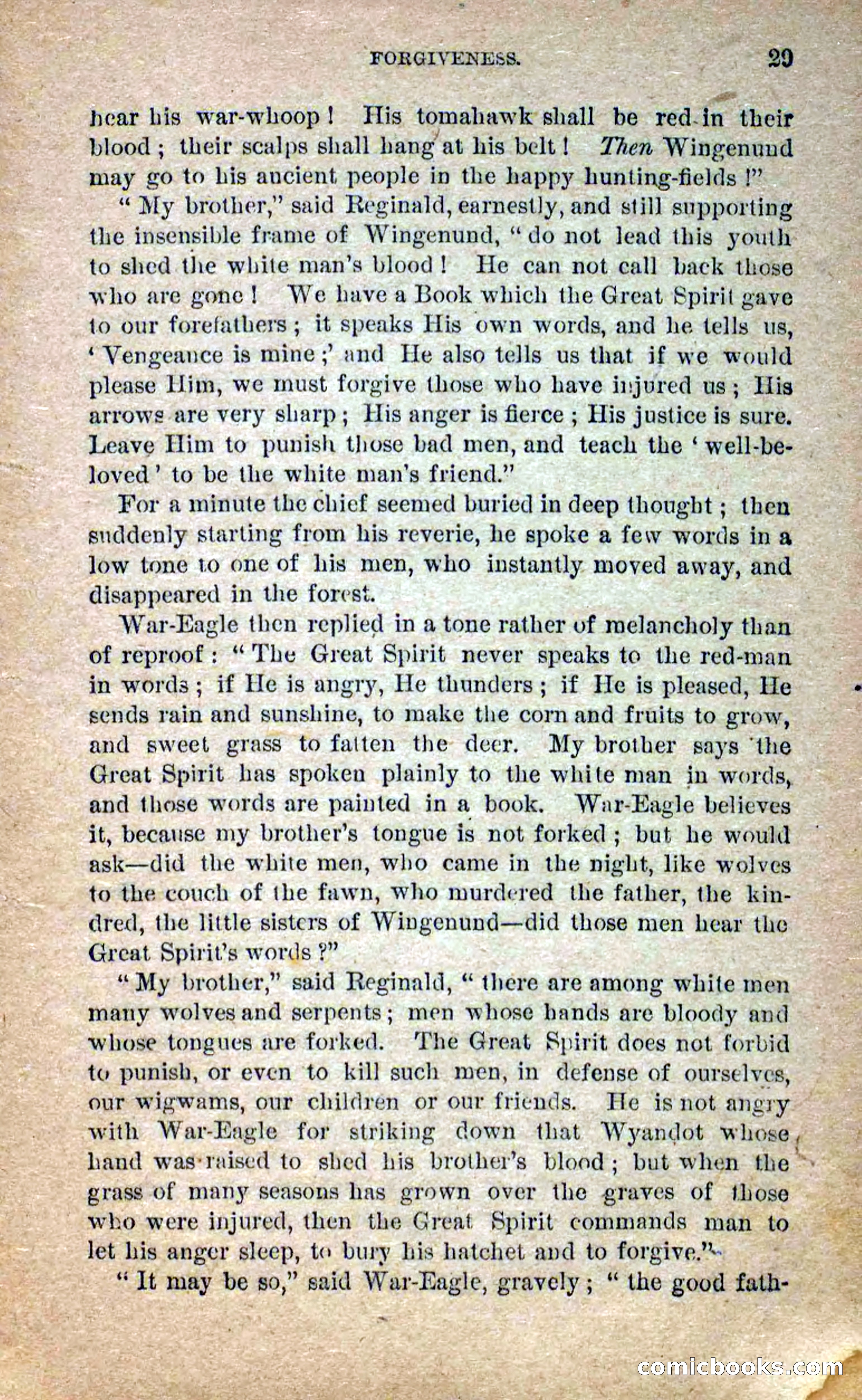 Beadle's Dime Novels No. 258: The White Brave — page 27 of 100