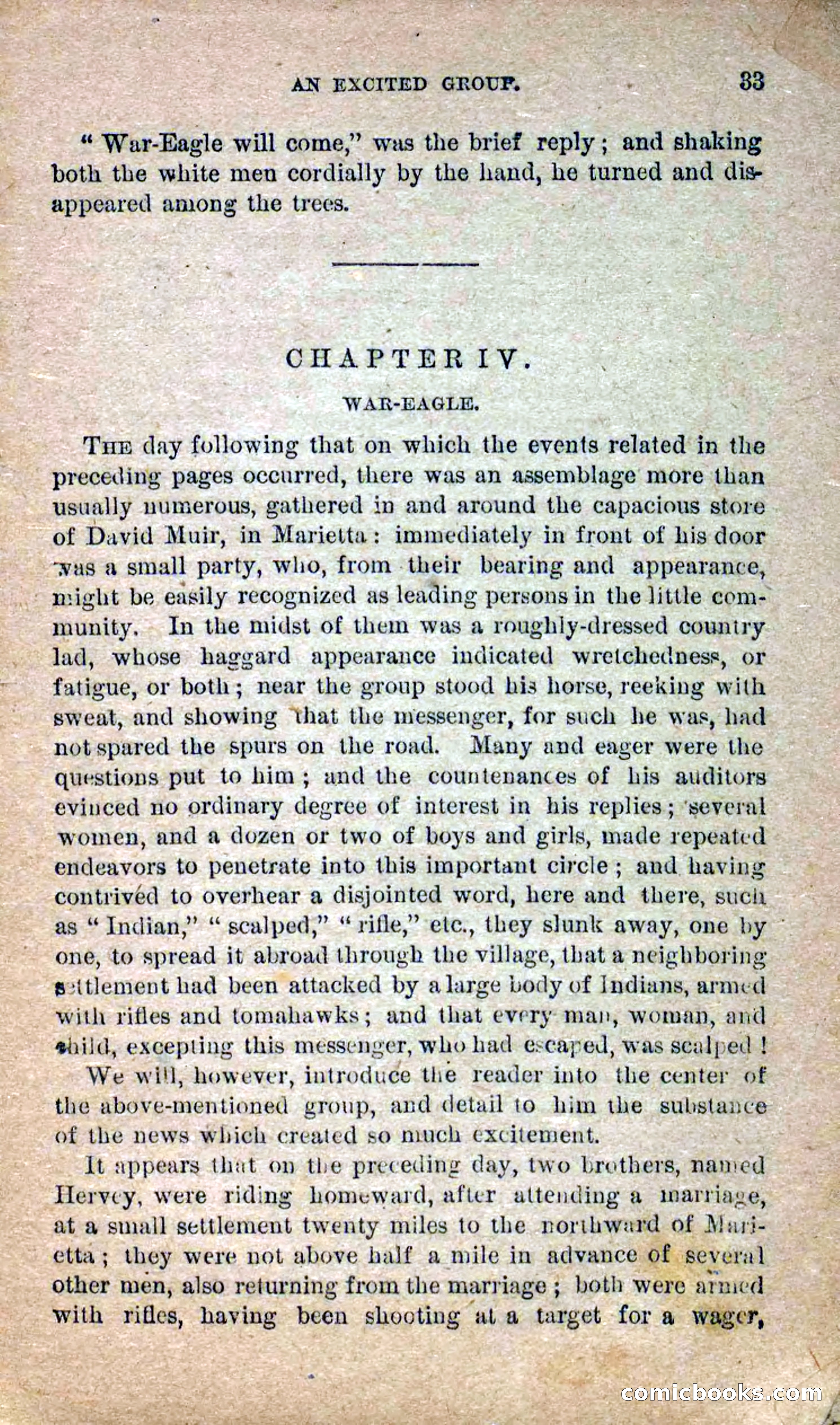 Beadle's Dime Novels No. 258: The White Brave — page 31 of 100