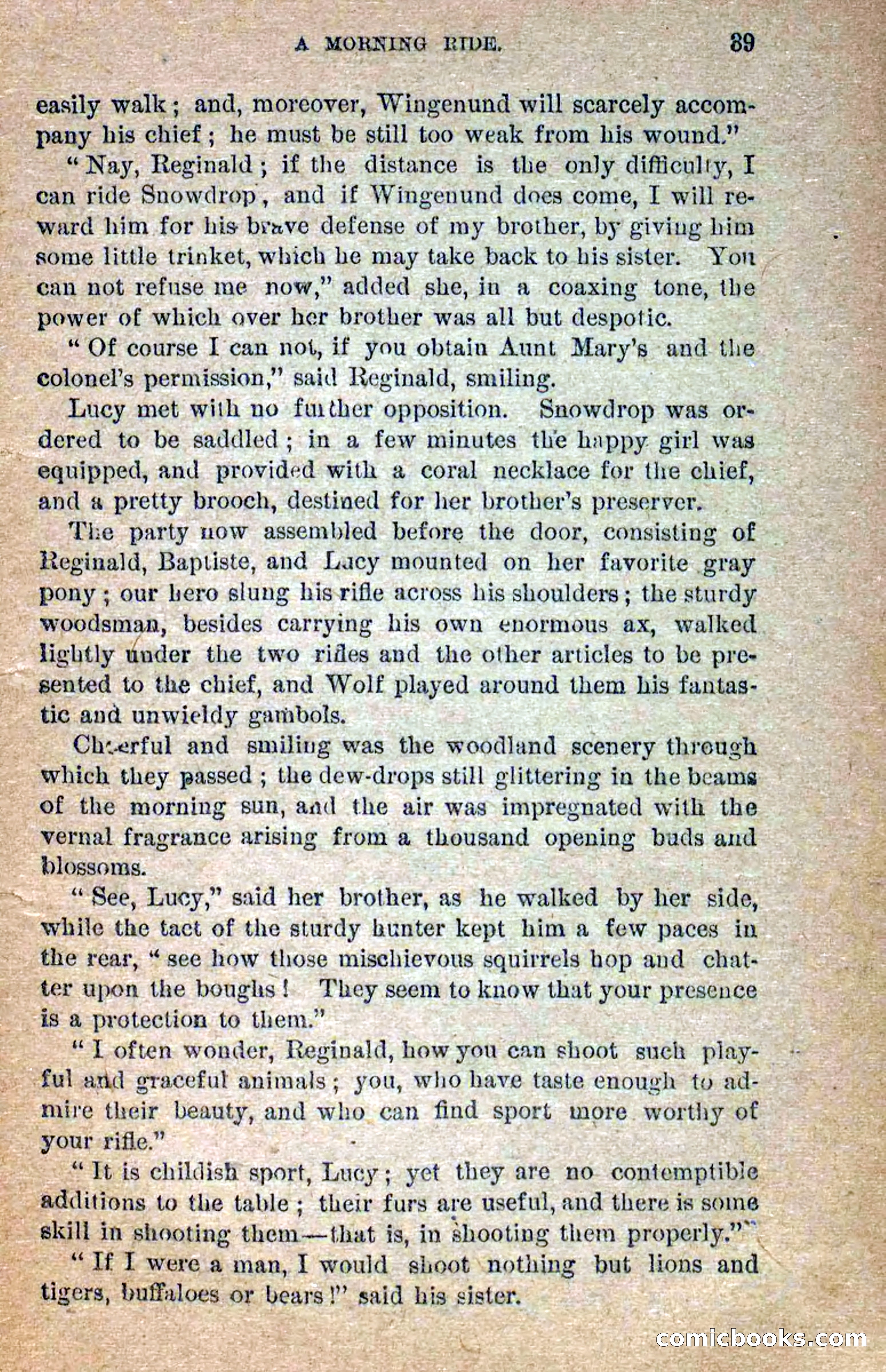 Beadle's Dime Novels No. 258: The White Brave — page 37 of 100