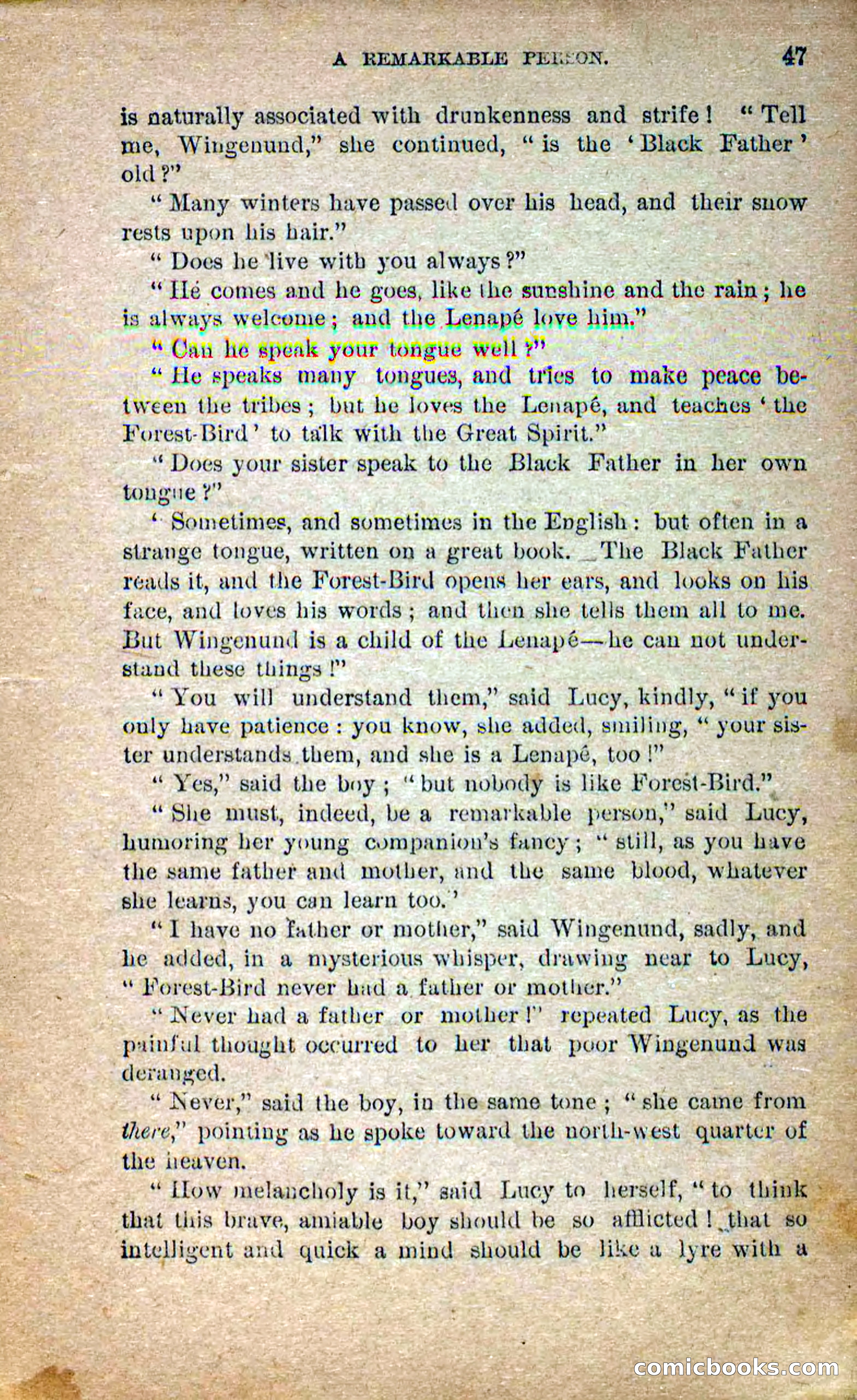 Beadle's Dime Novels No. 258: The White Brave — page 45 of 100