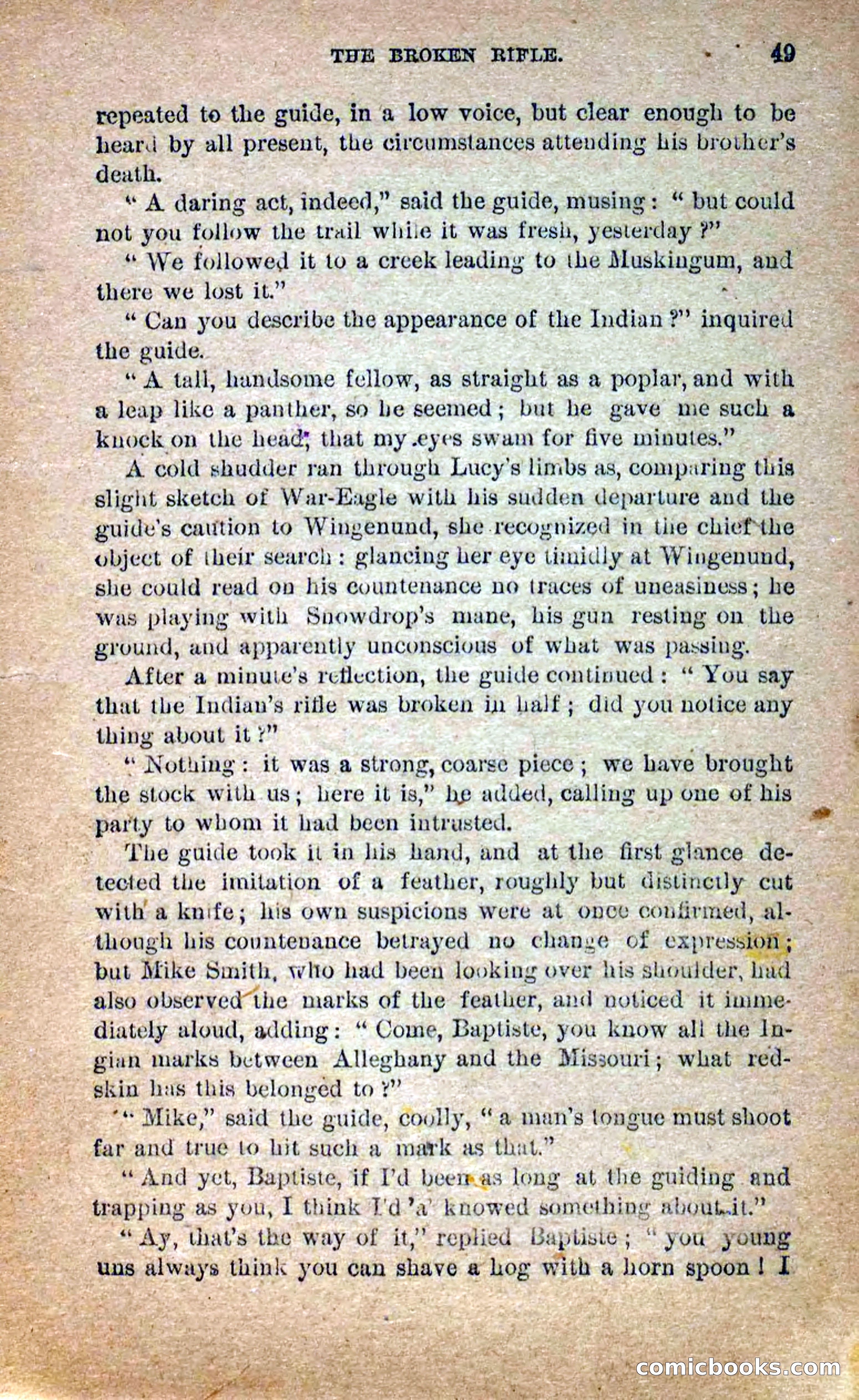 Beadle's Dime Novels No. 258: The White Brave — page 47 of 100