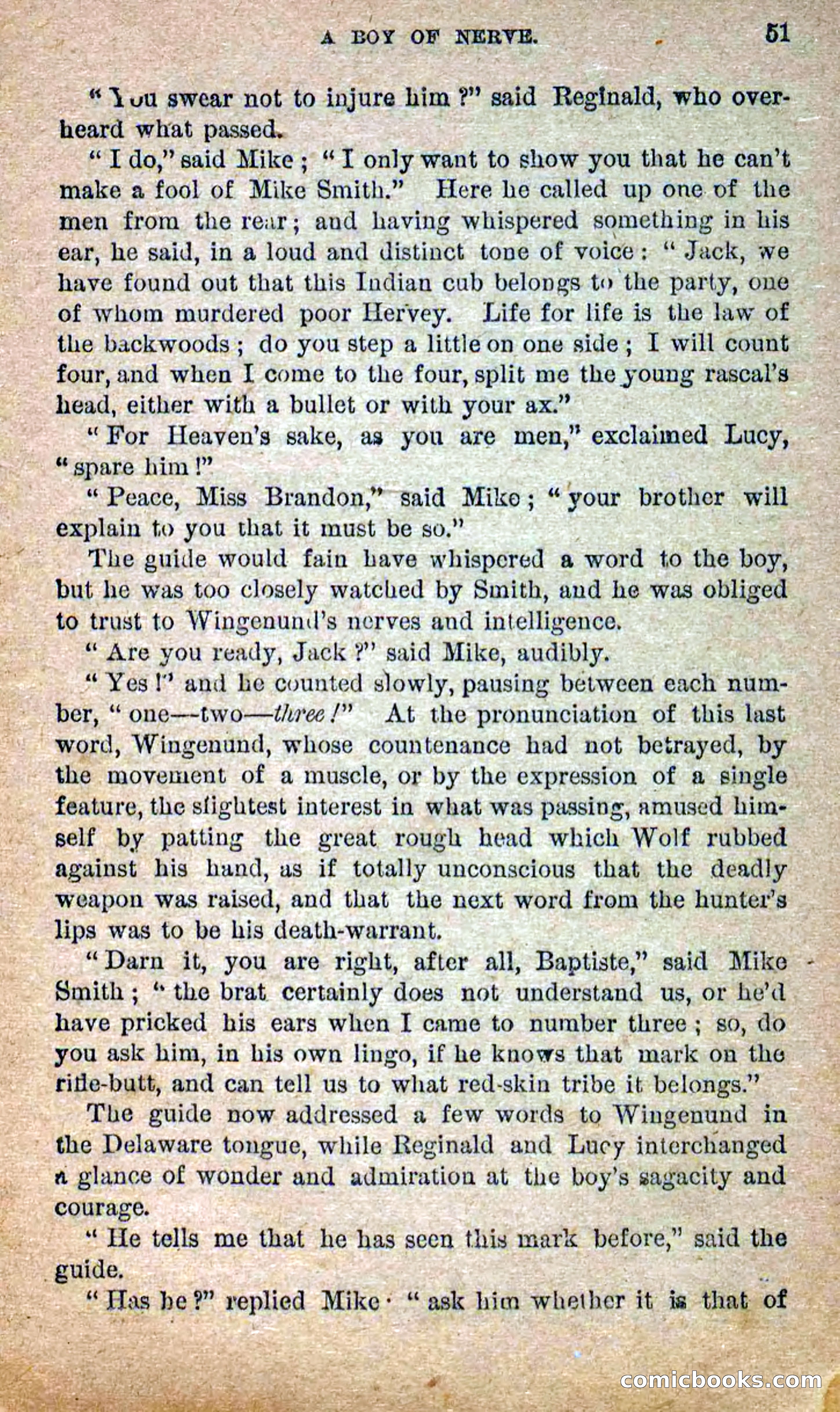 Beadle's Dime Novels No. 258: The White Brave — page 49 of 100