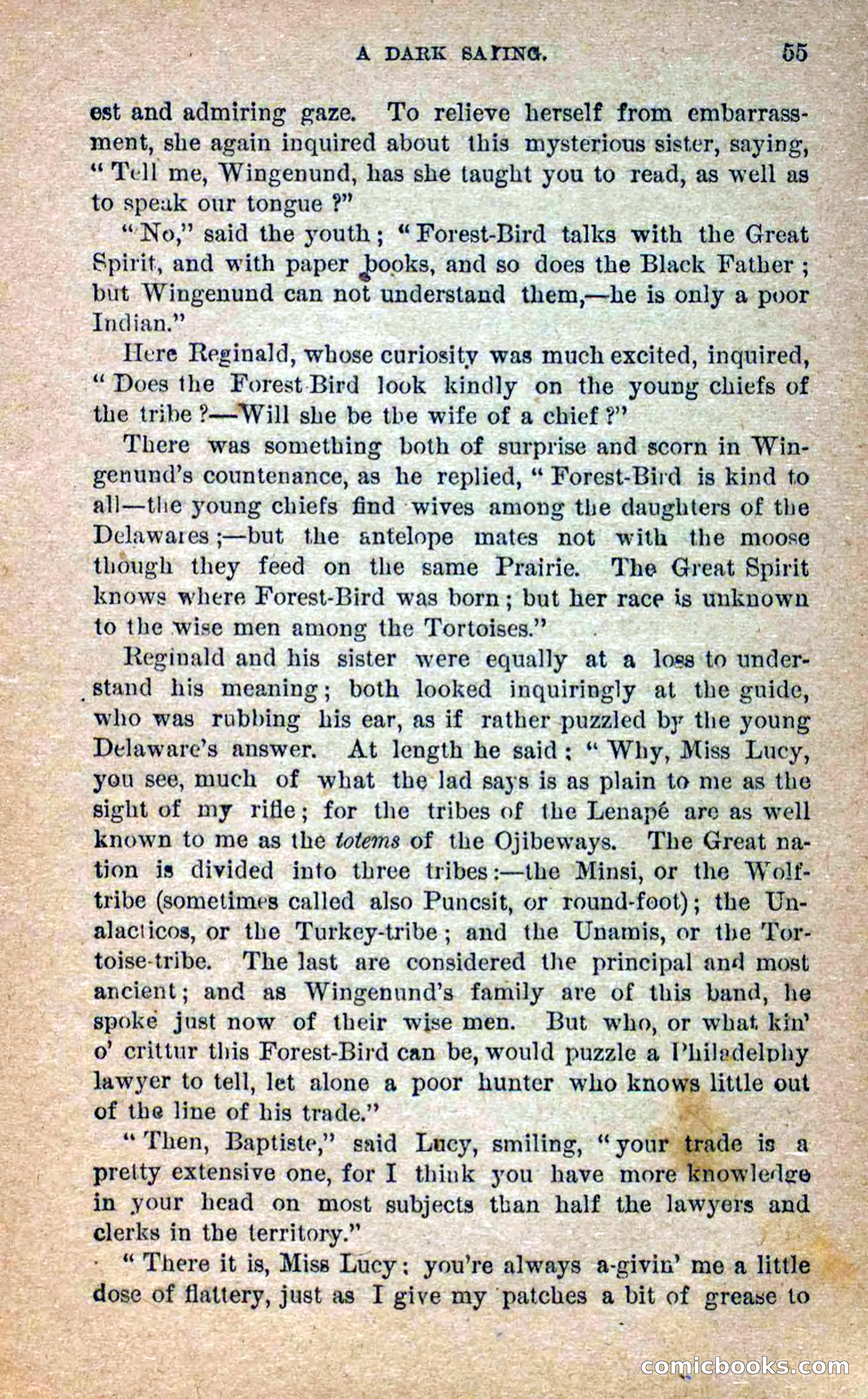 Beadle's Dime Novels No. 258: The White Brave — page 53 of 100