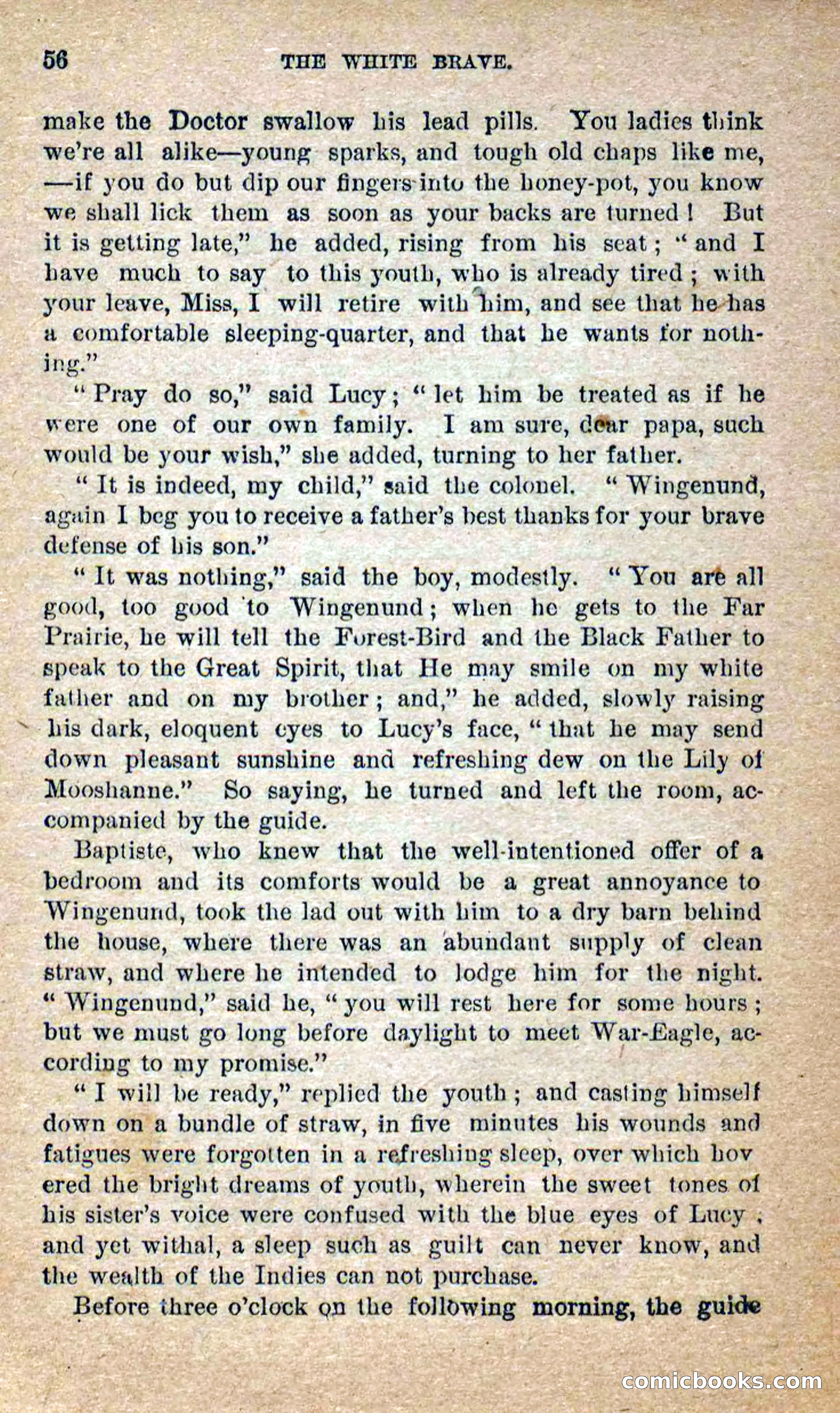Beadle's Dime Novels No. 258: The White Brave — page 54 of 100