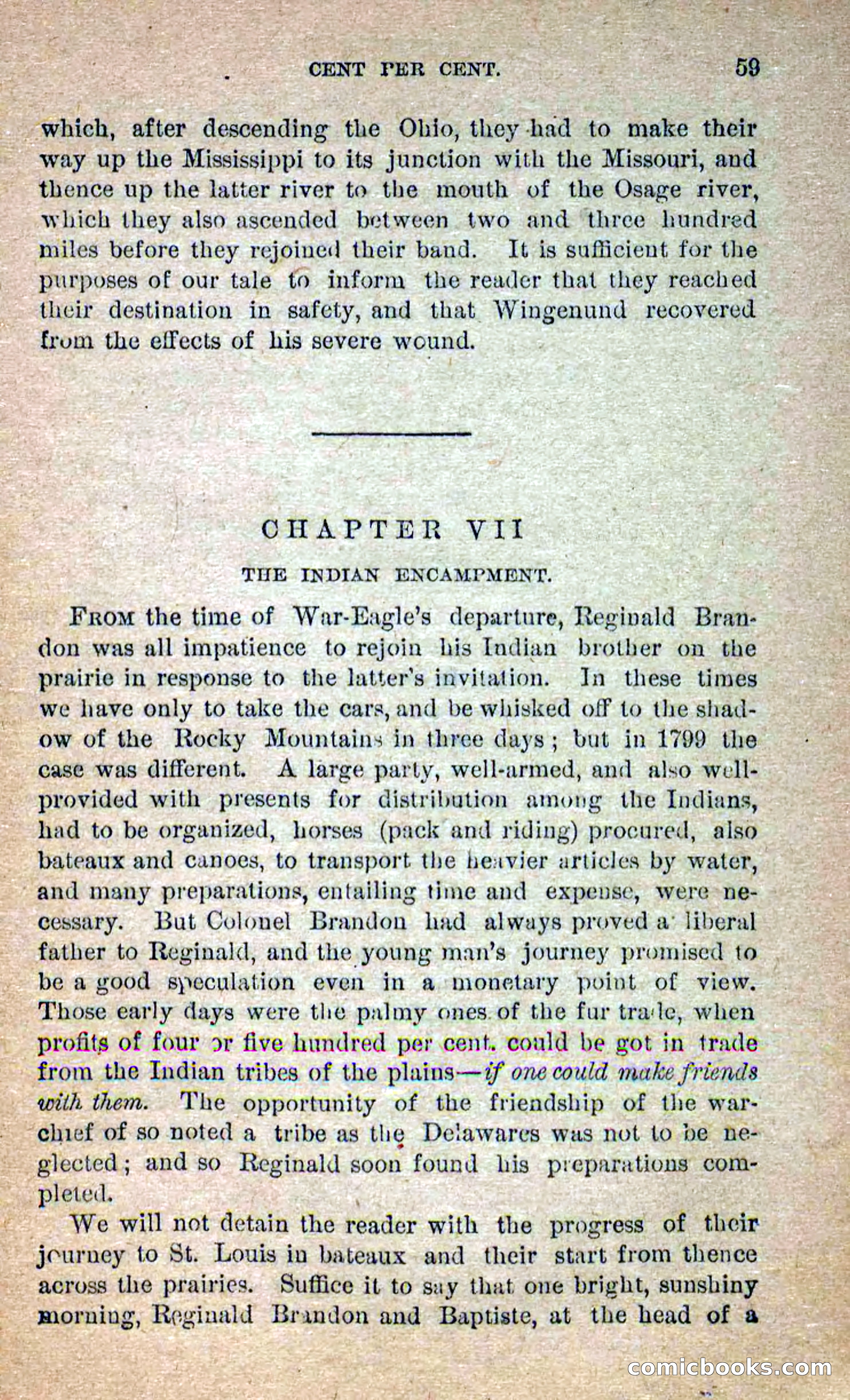 Beadle's Dime Novels No. 258: The White Brave — page 57 of 100